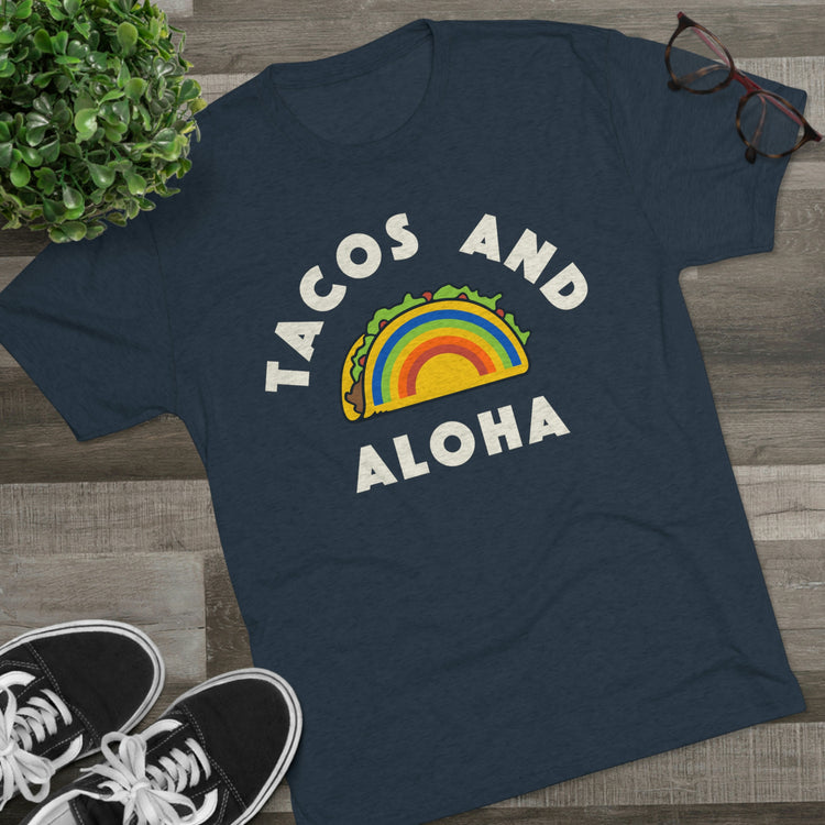 TACOS & ALOHA Custom Triblend