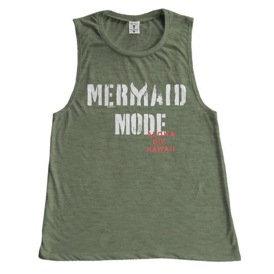 MODE Olive Muscle Tee