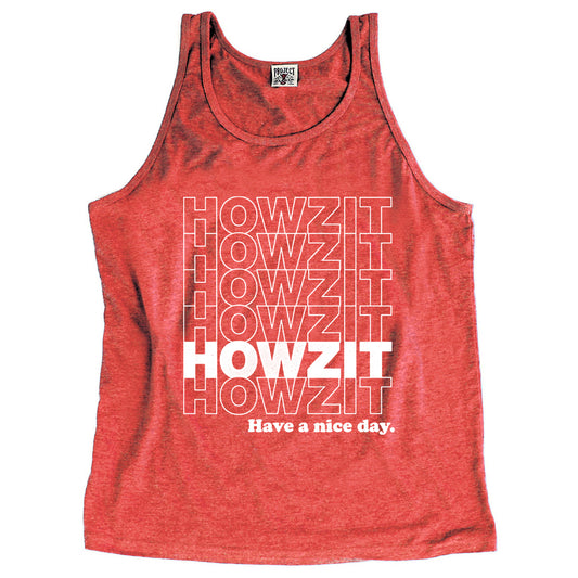 HOWZIT STACK Red Tank