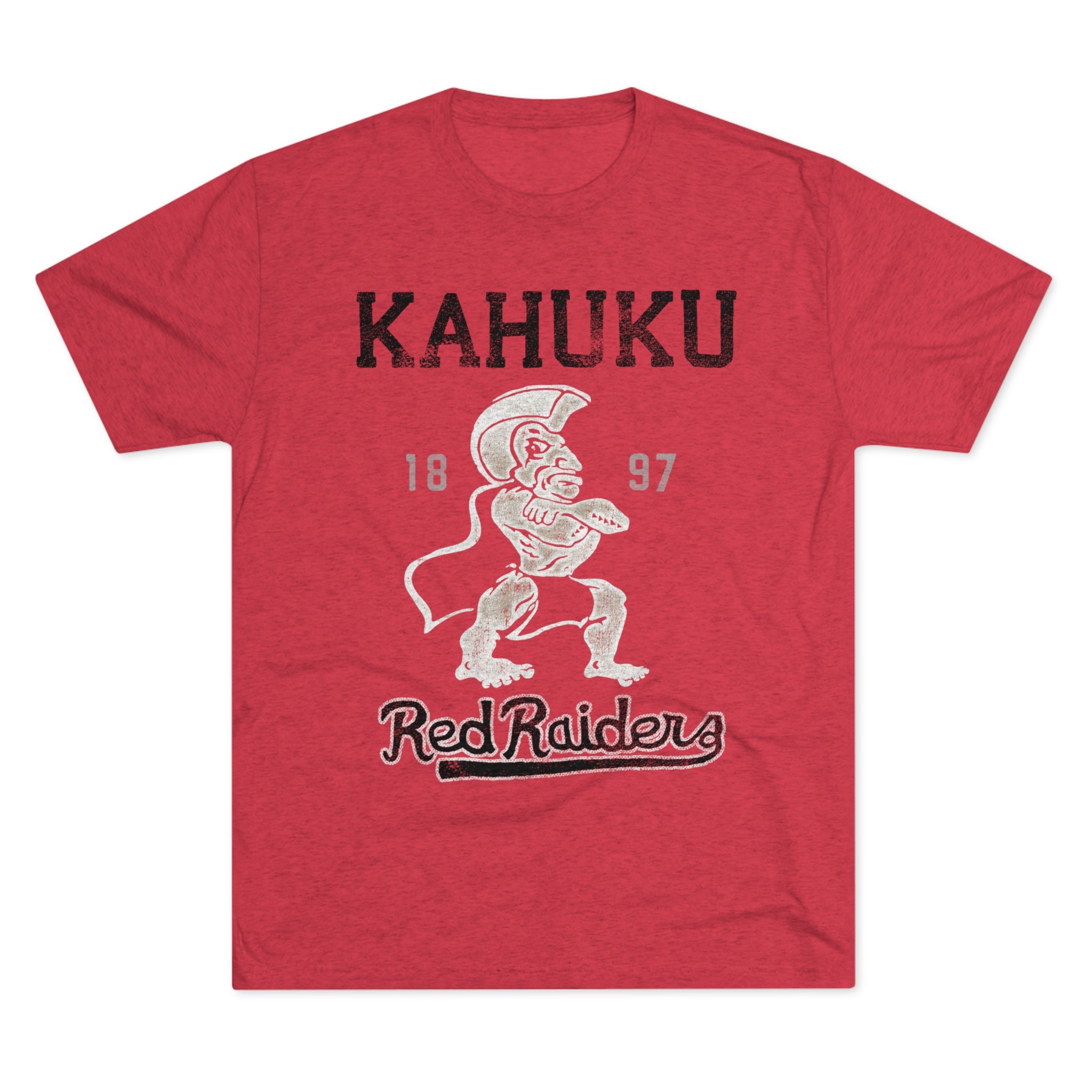 KAHUKU RED RAIDERS Custom Triblend