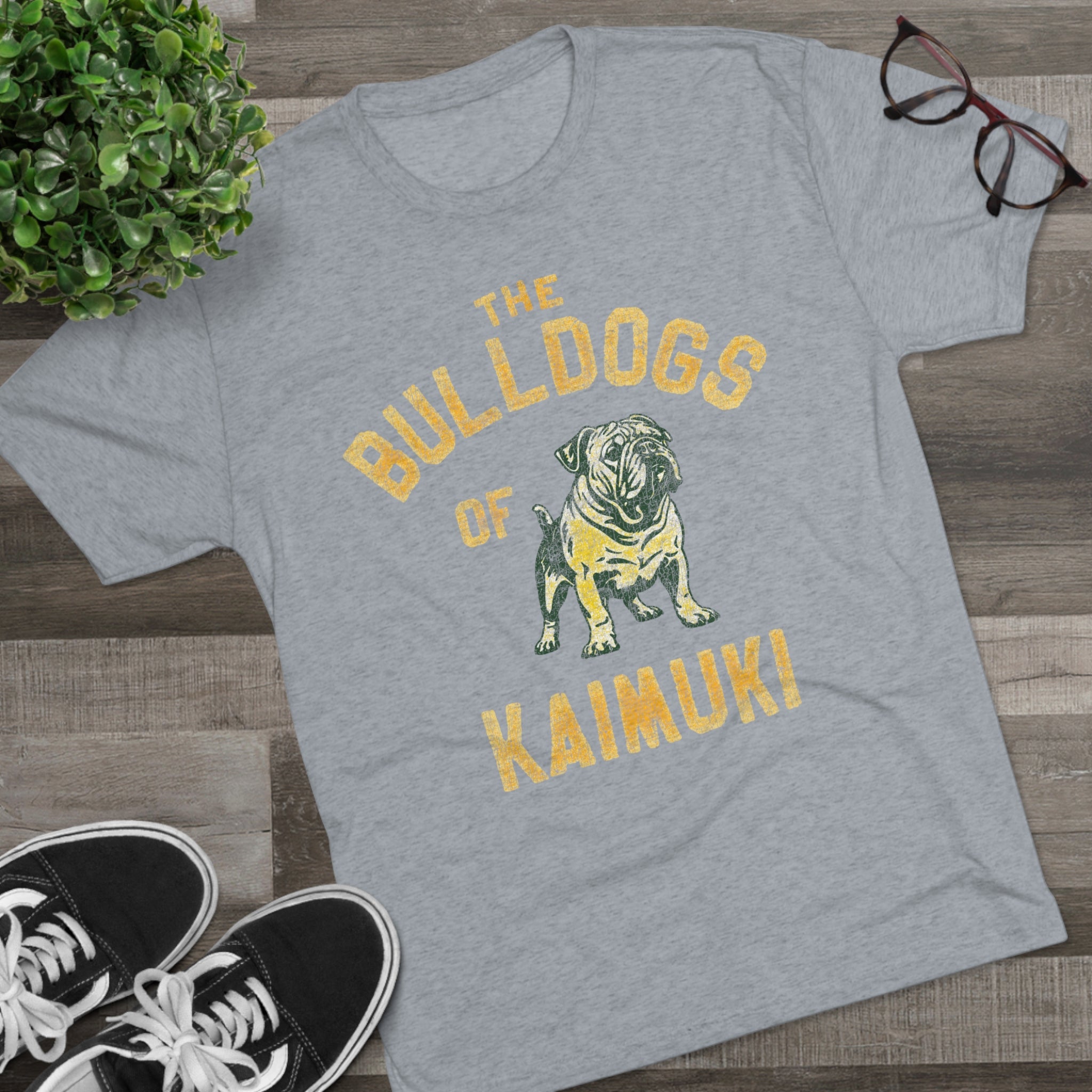 KAIMUKI BULLDOGS Custom Triblend