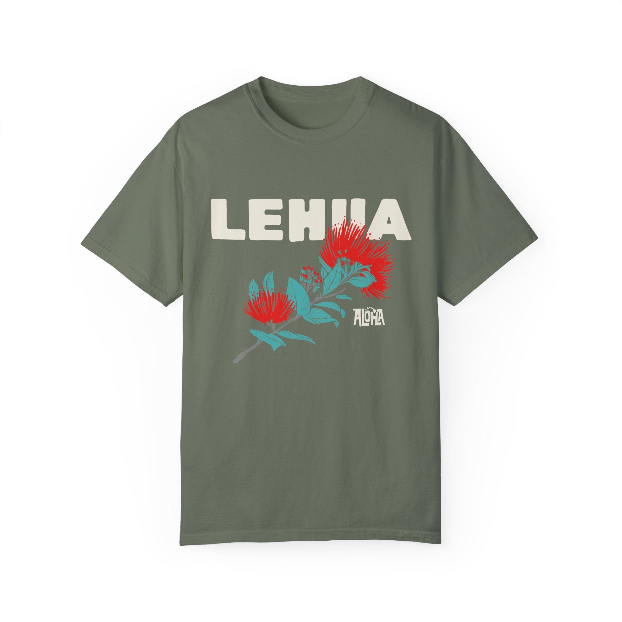 LEHUA Custom Garment Dyed Cotton Tee