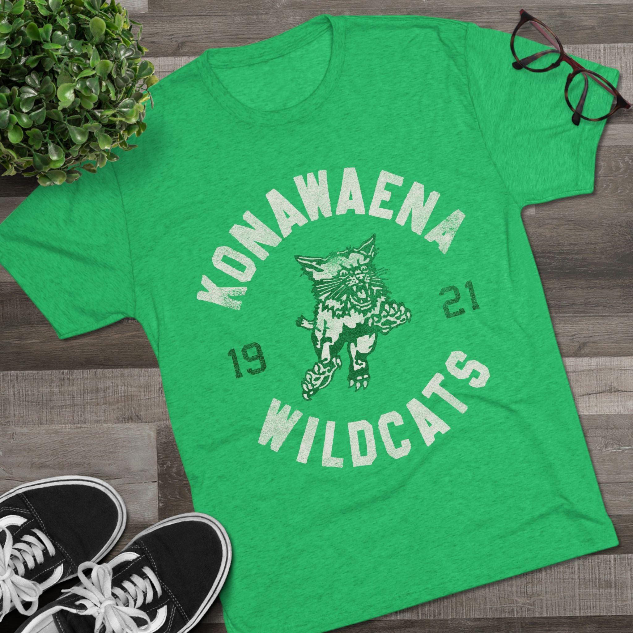 KONAWAENA WILDCATS Custom Triblend