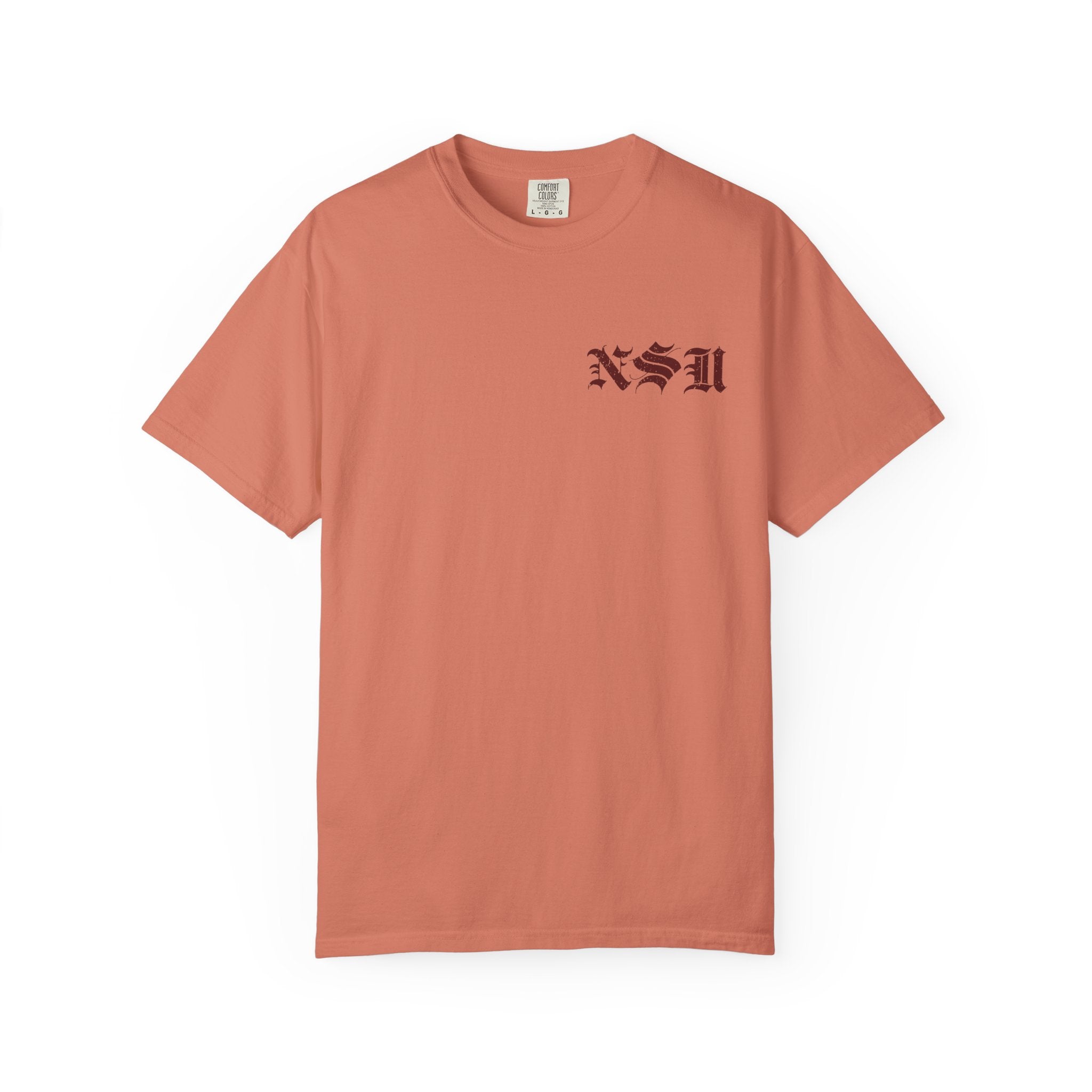 HB VOYAGE (Red) Custom Garment Dyed Cotton Tee