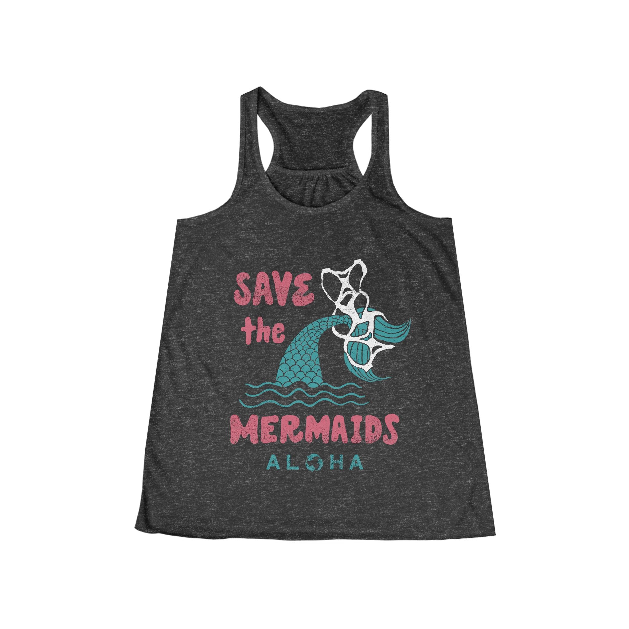 SAVE THE MERMAIDS Custom Womens Flowy Tank