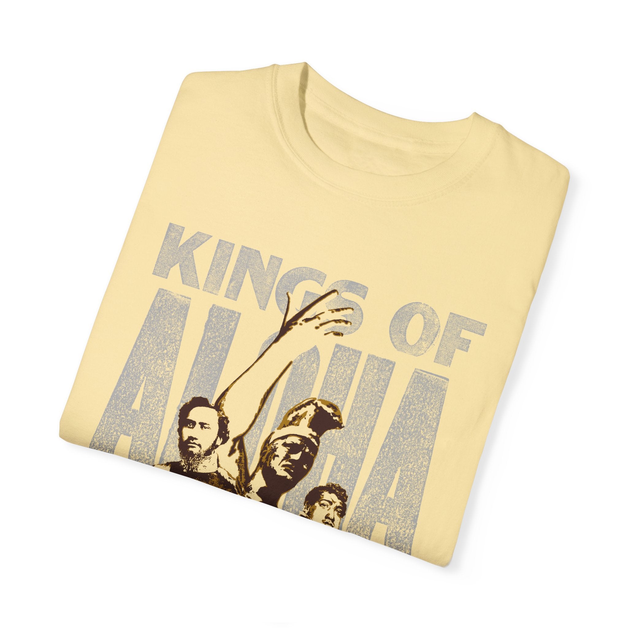 KINGS OF ALOHA Custom Garment Dyed Cotton Tee