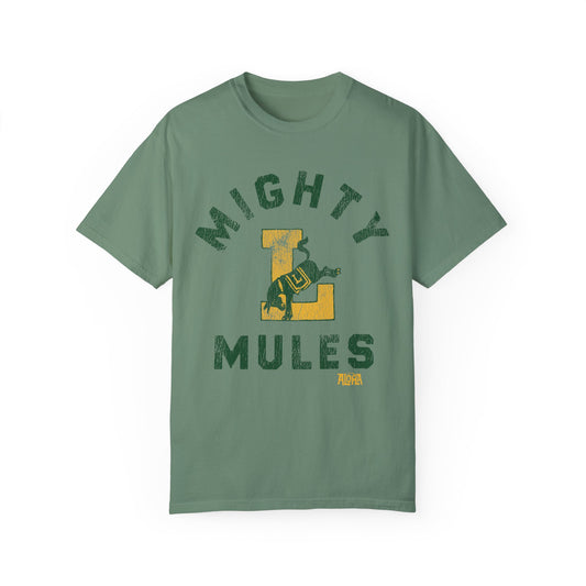MIGHTY MULES Custom Garment Dyed Cotton Tee