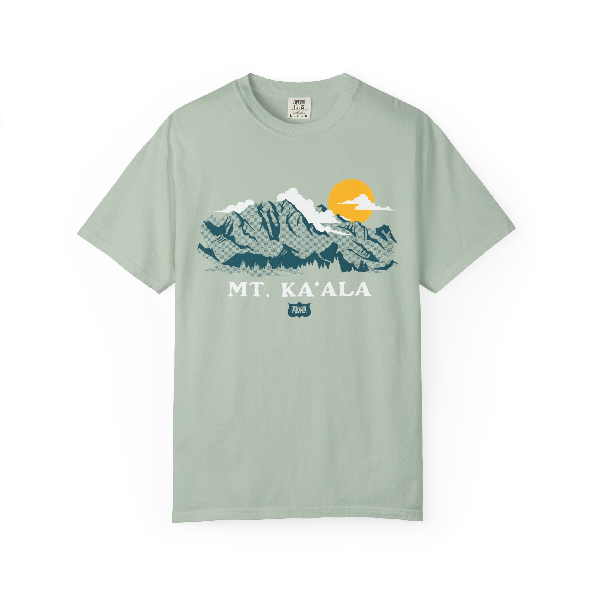 MT KA'ALA Custom Garment Dyed Cotton Tee