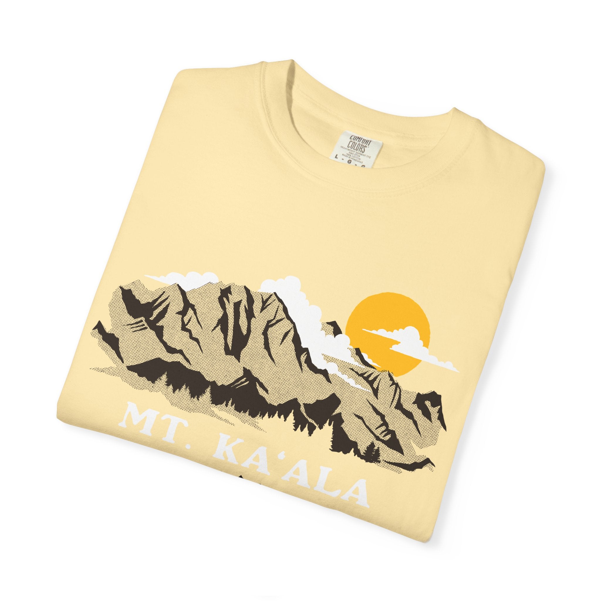 MT KA'ALA Custom Garment Dyed Cotton Tee