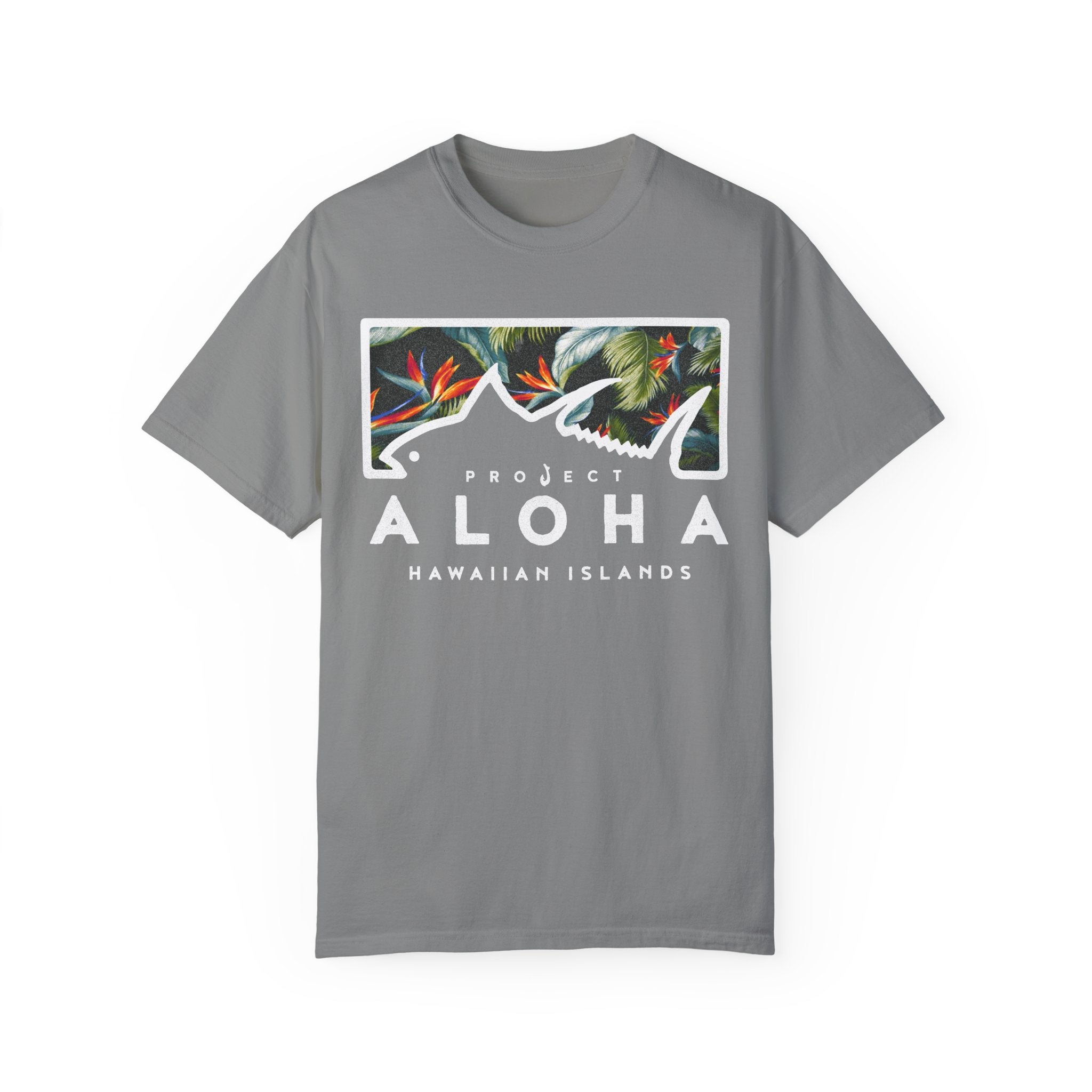 AHI PARADISE Custom Garment Dyed Cotton Tee