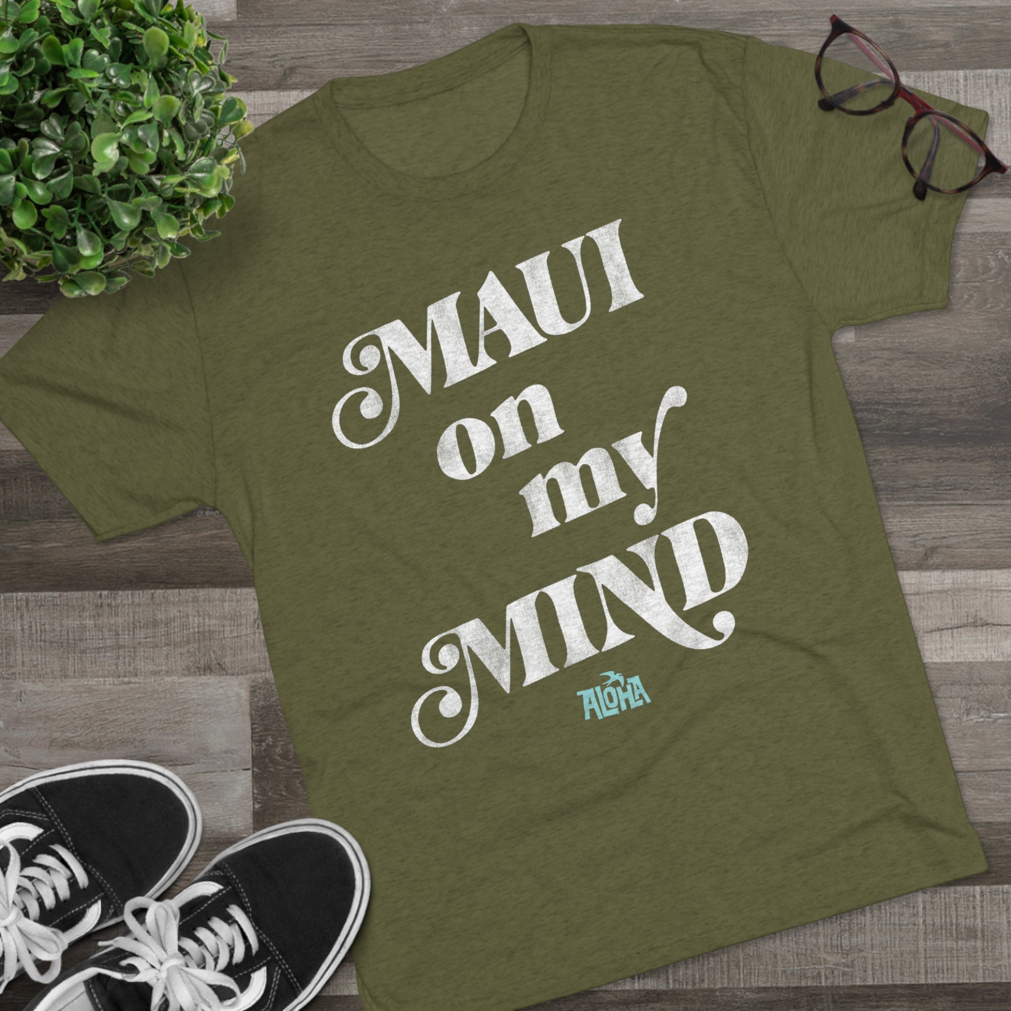 MAUI ON MY MIND Custom Triblend