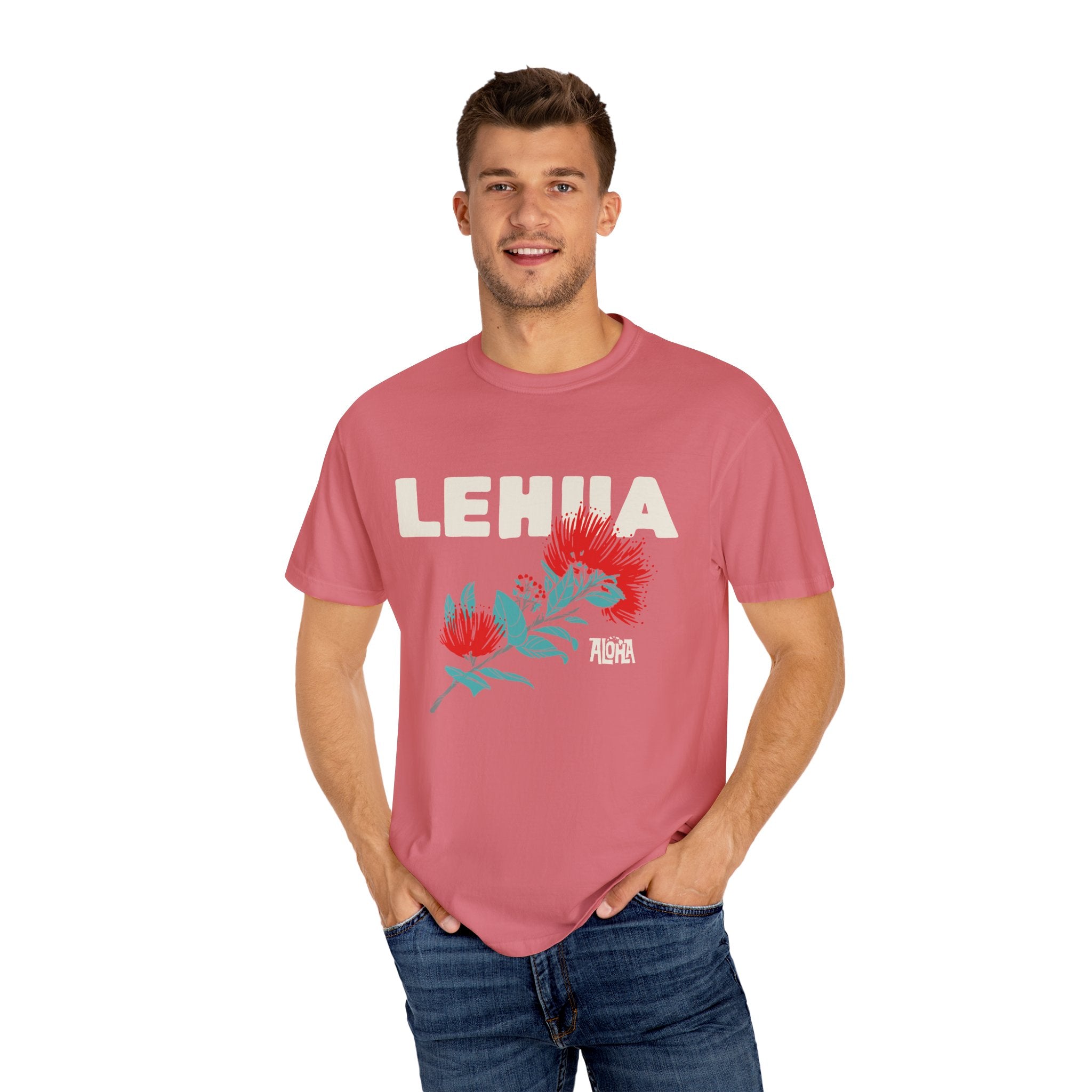 LEHUA Custom Garment Dyed Cotton Tee