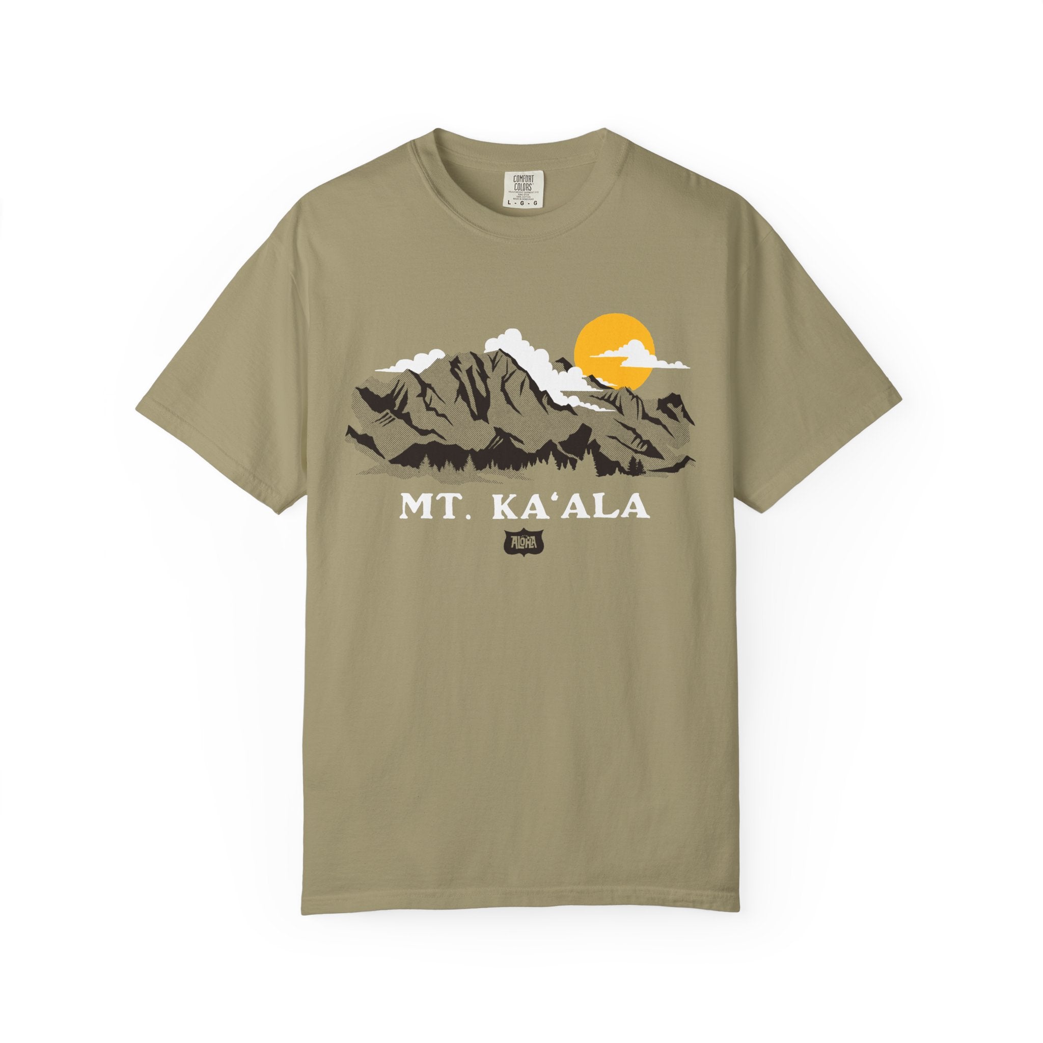 MT KA'ALA Custom Garment Dyed Cotton Tee