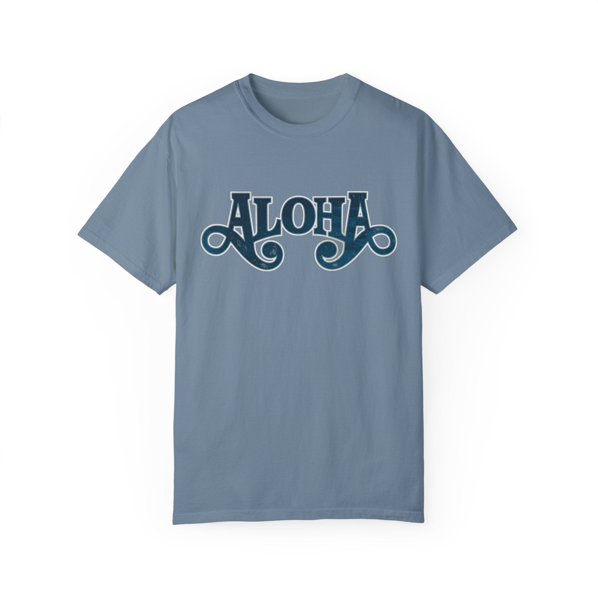 ALOHABAMA Custom Garment Dyed Cotton Tee