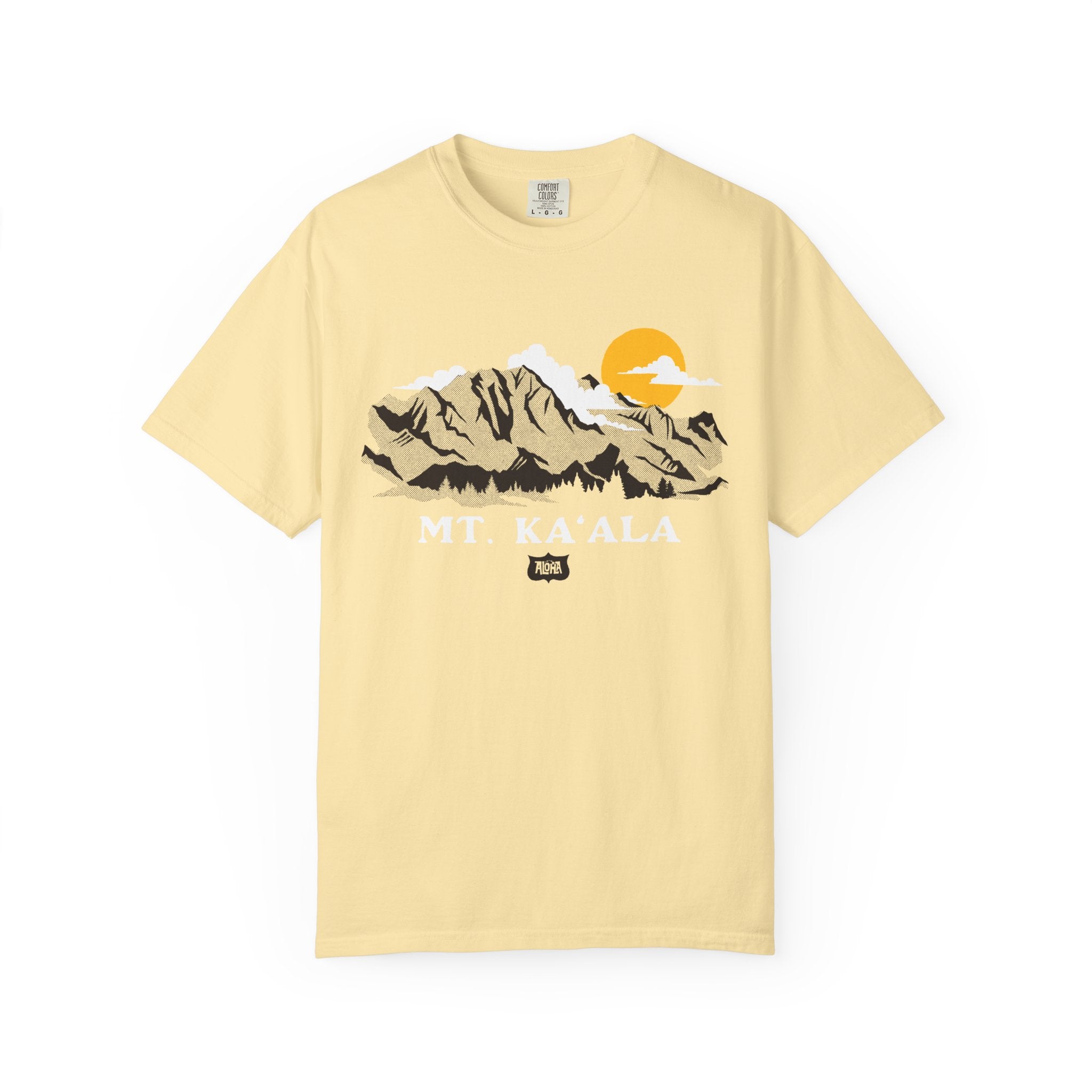 MT KA'ALA Custom Garment Dyed Cotton Tee