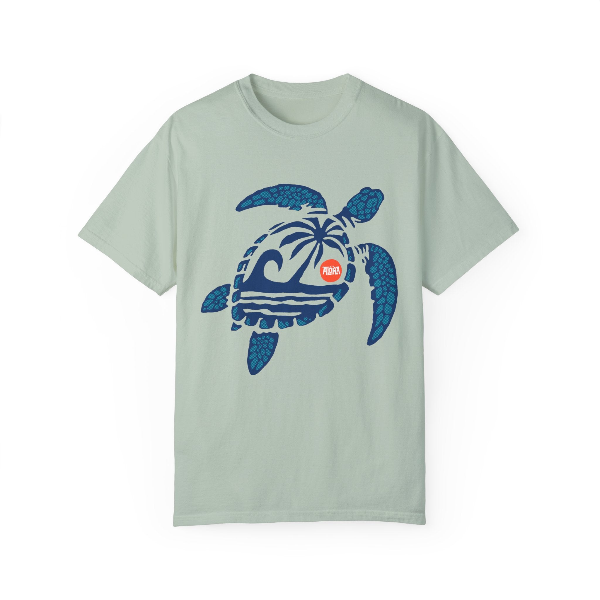 HONU BEACH Custom Garment Dyed Cotton Tee