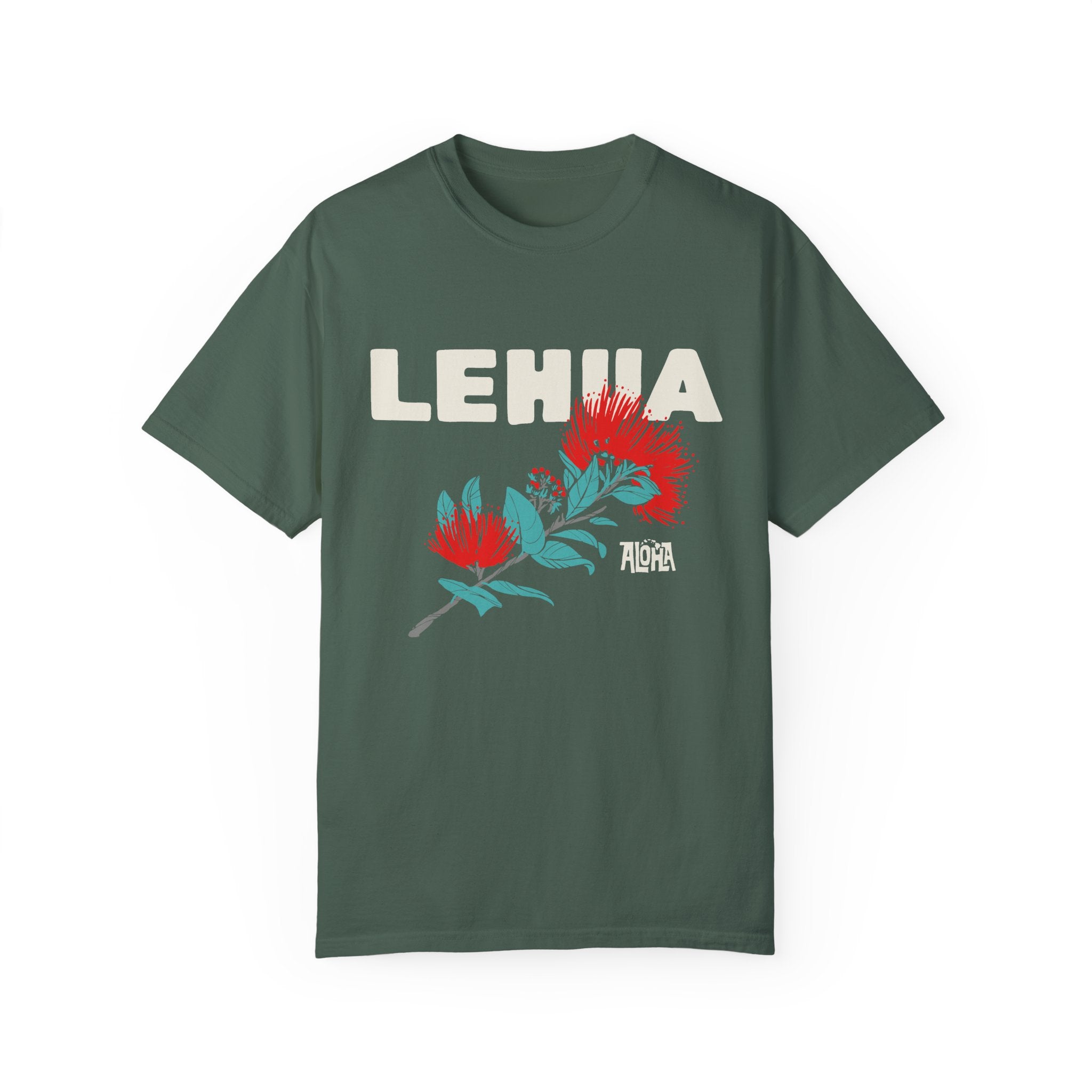 LEHUA Custom Garment Dyed Cotton Tee