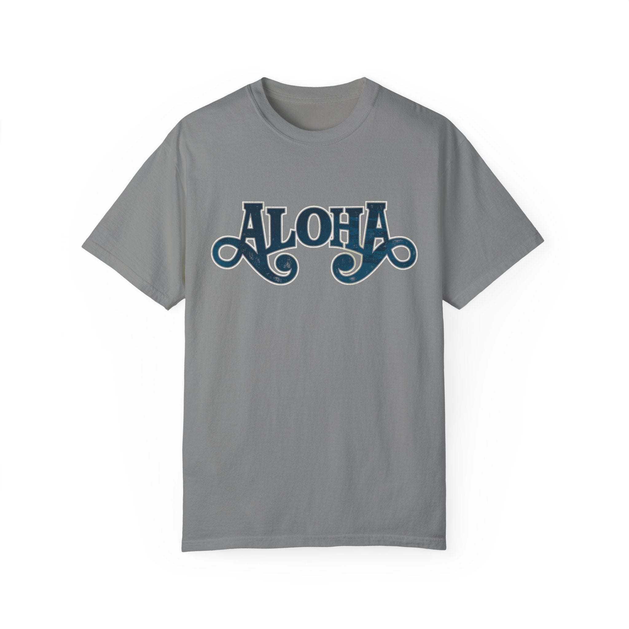 ALOHABAMA Custom Garment Dyed Cotton Tee