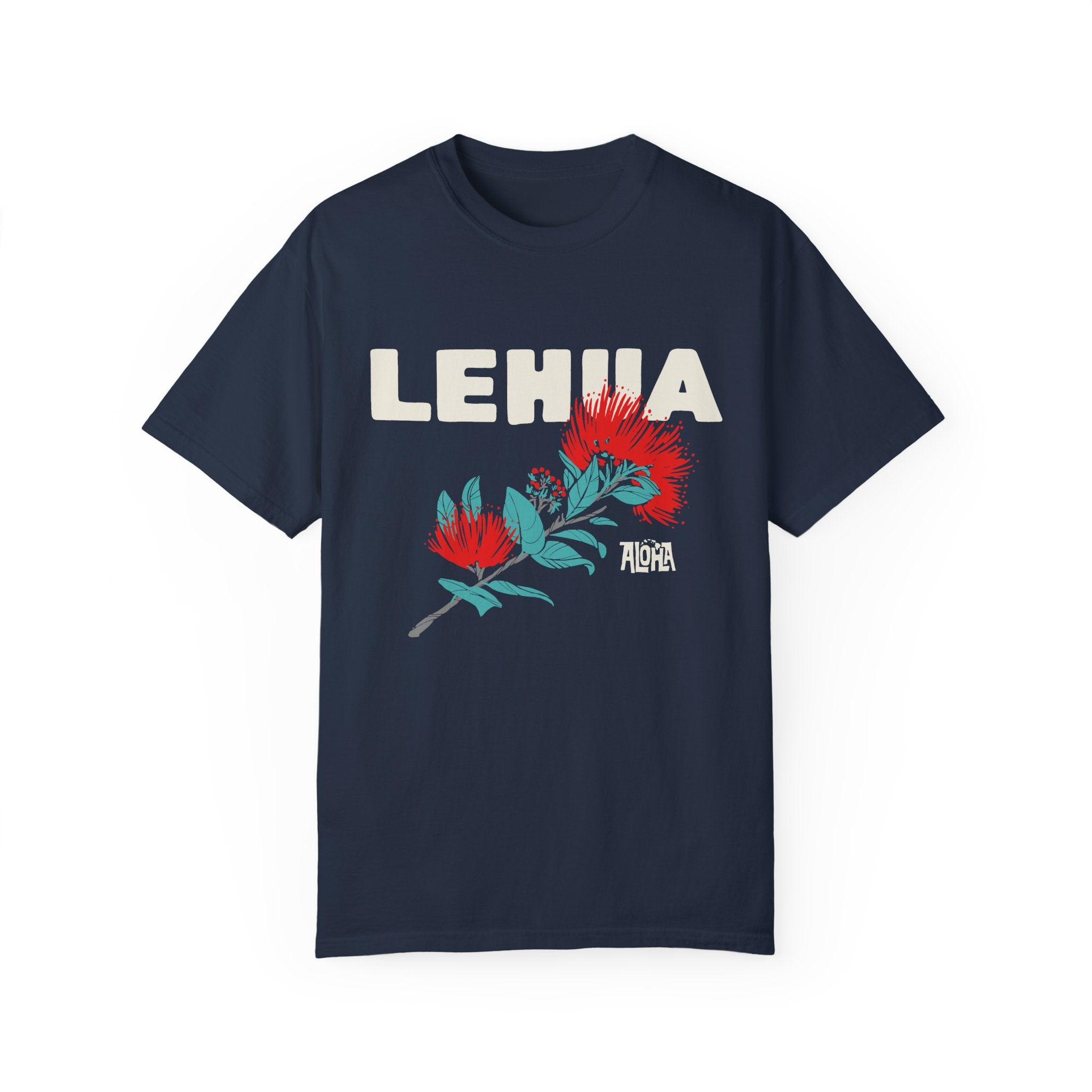 LEHUA Custom Garment Dyed Cotton Tee