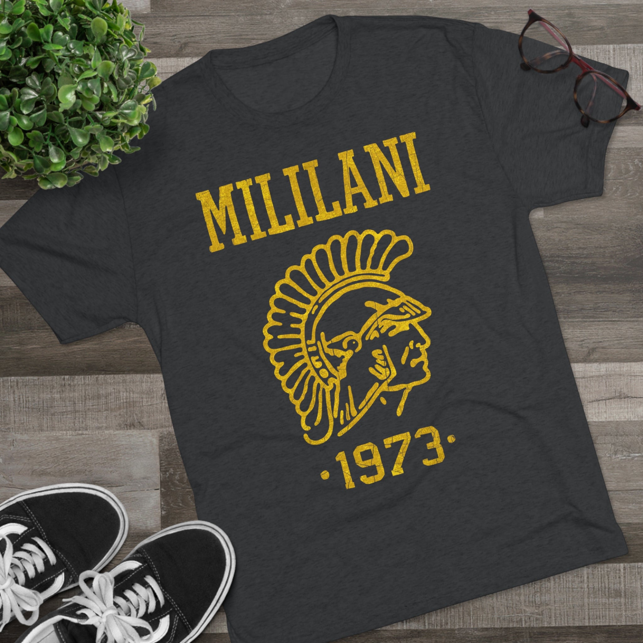 MILILANI TROJANS Custom Triblend