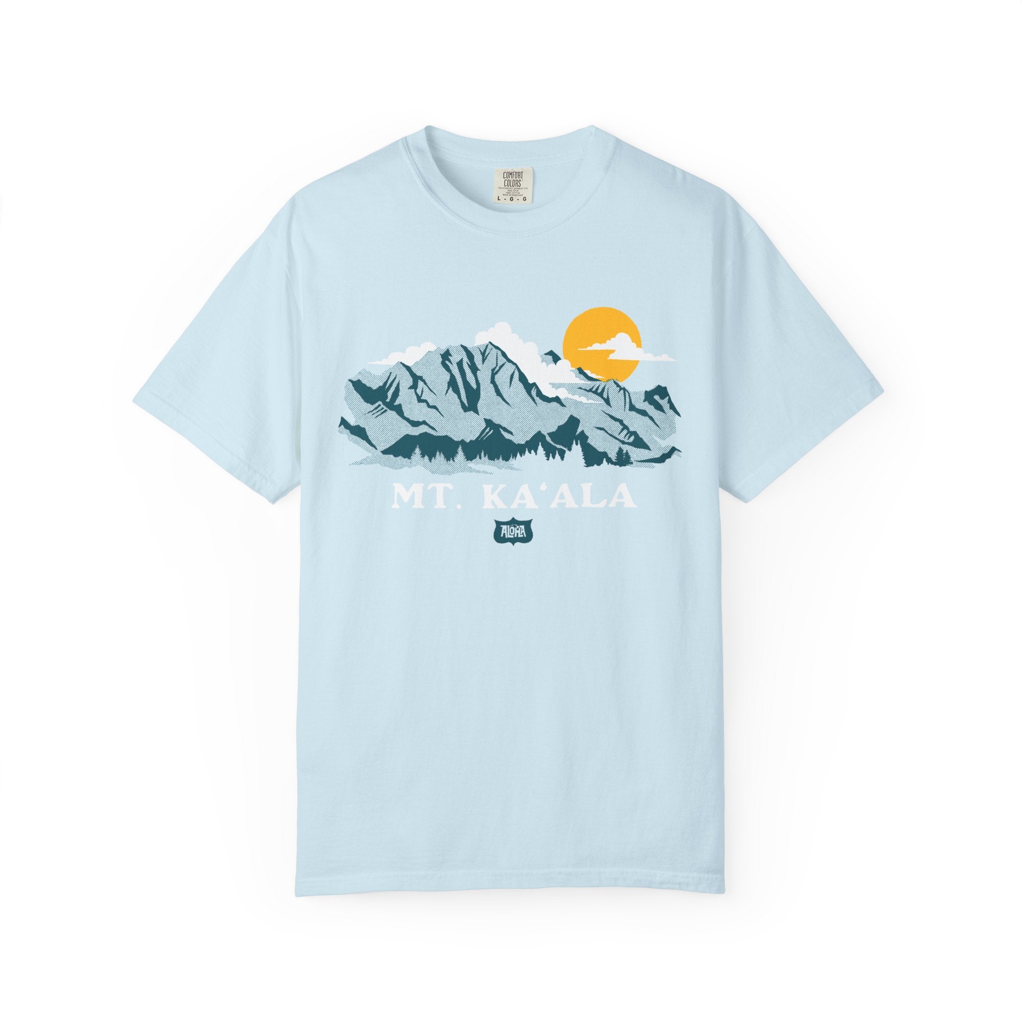 MT KA'ALA Custom Garment Dyed Cotton Tee