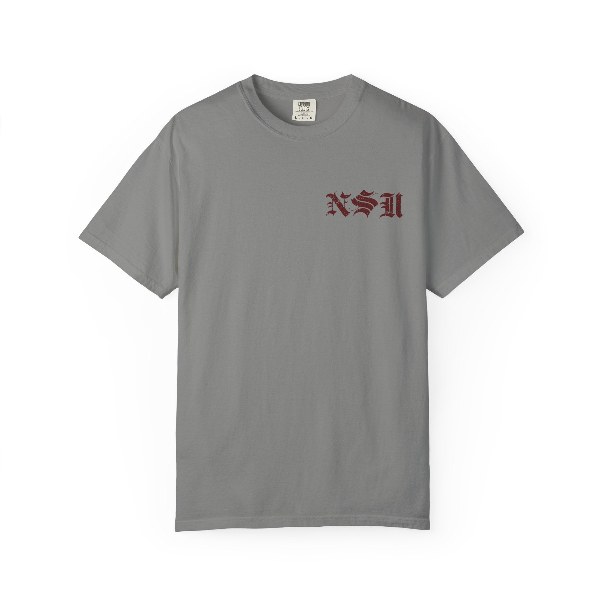 HB VOYAGE (Red) Custom Garment Dyed Cotton Tee