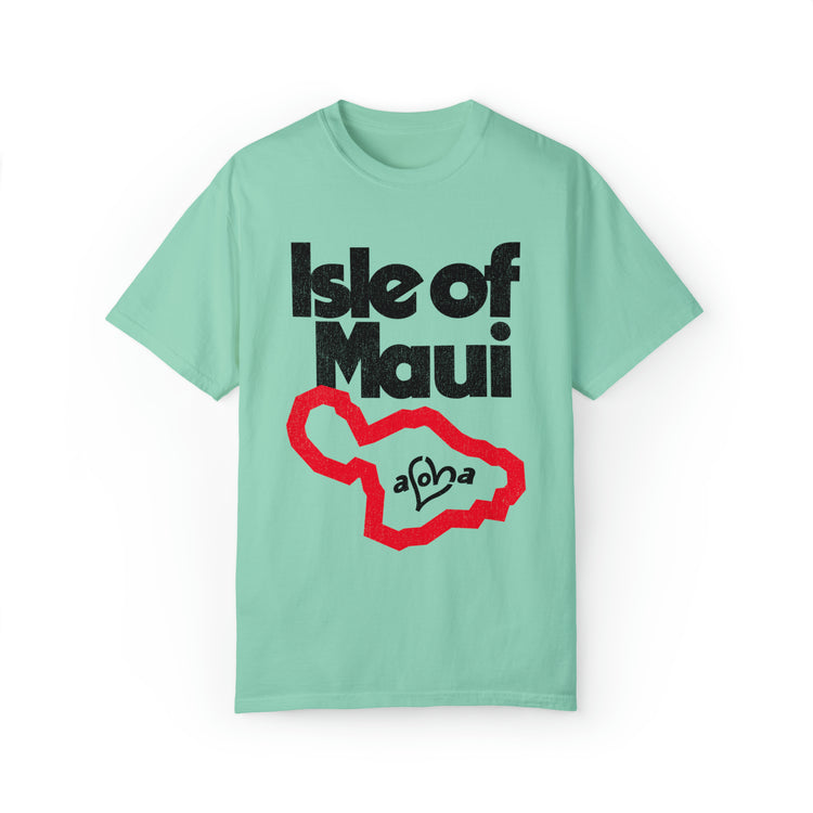 ISLE OF MAUI Custom Garment Dyed Cotton Tee