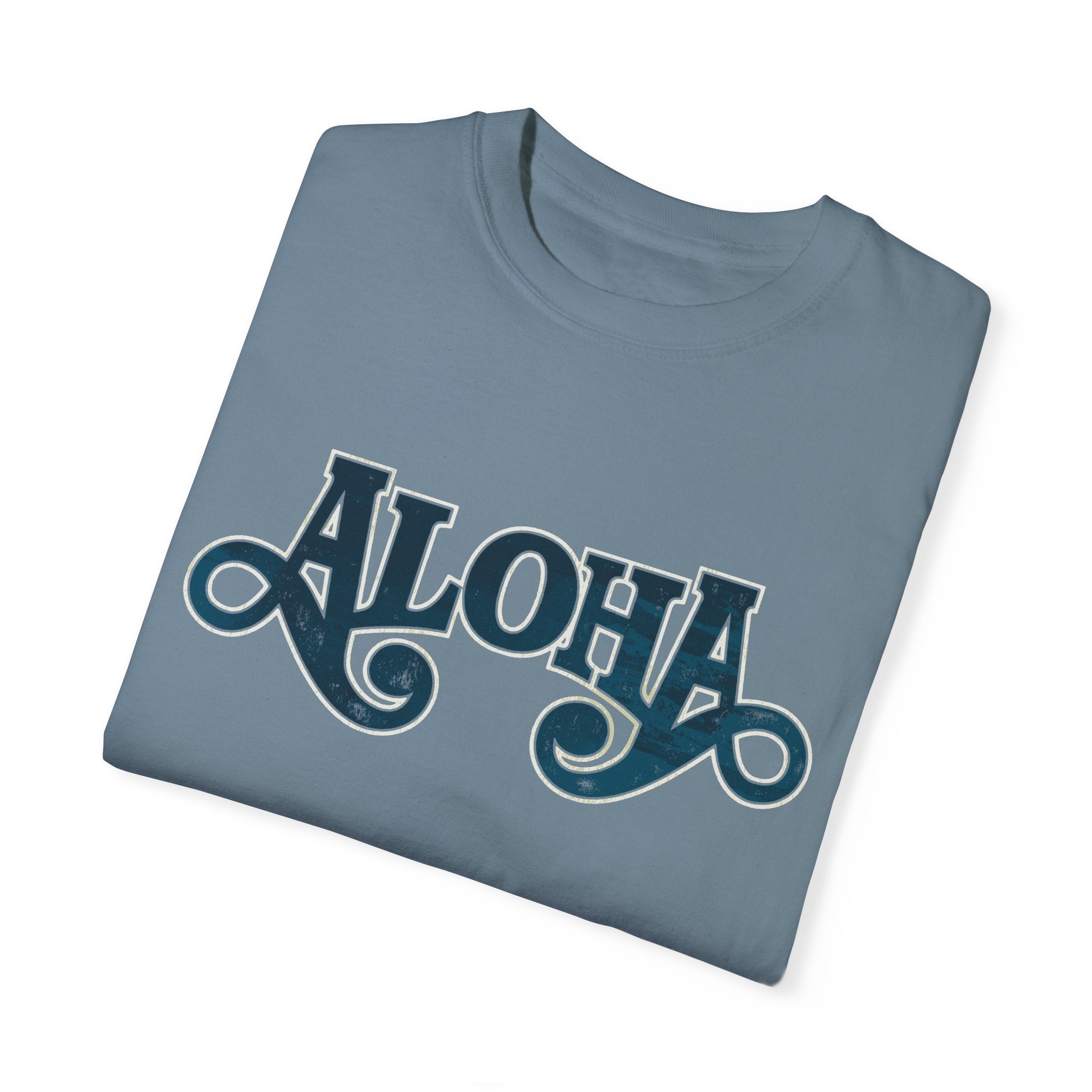 ALOHABAMA Custom Garment Dyed Cotton Tee