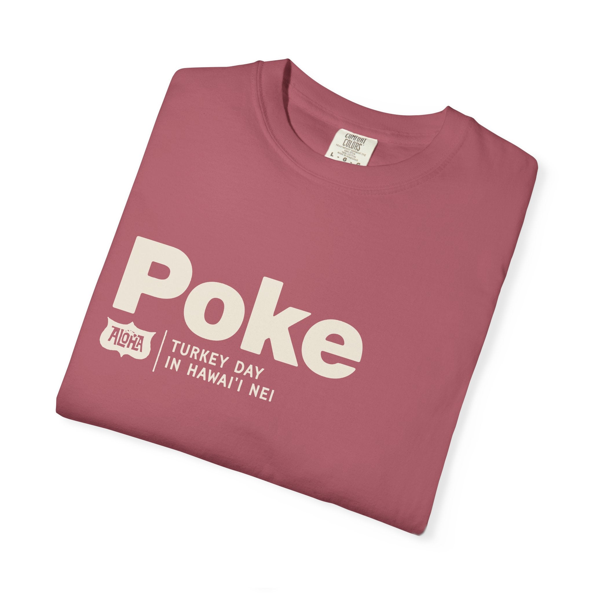 POKE Custom Garment Dyed Cotton Tee