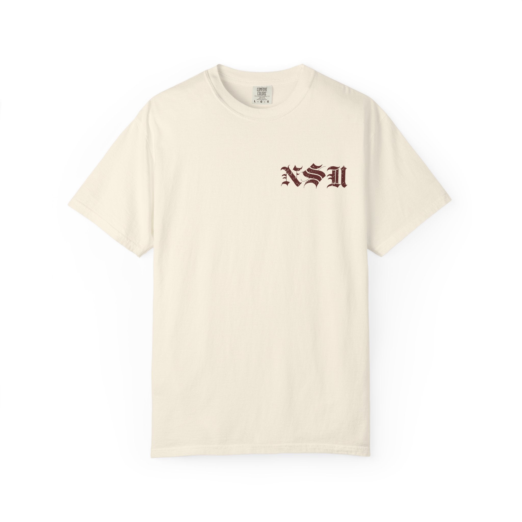 HB VOYAGE (Red) Custom Garment Dyed Cotton Tee