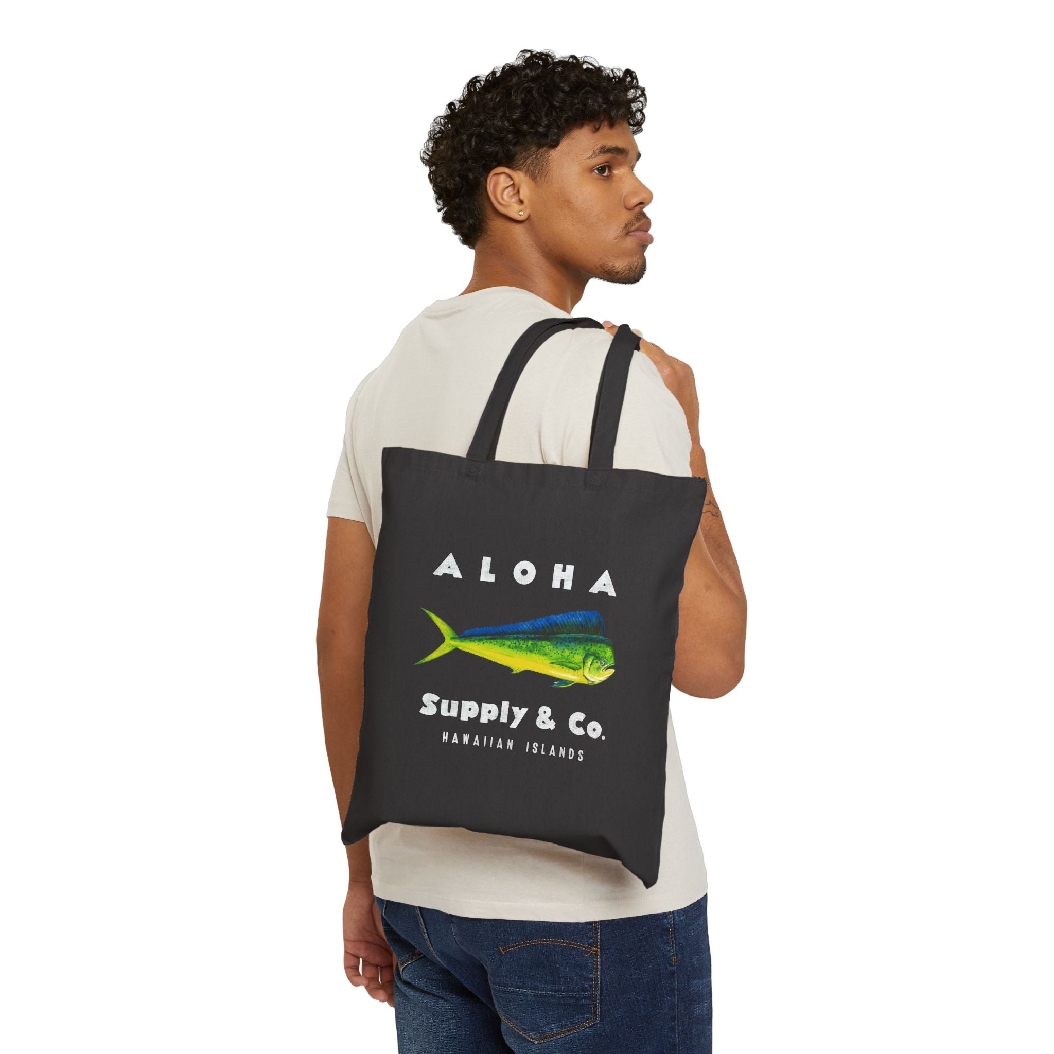 MAHI Cotton Canvas Tote Bag