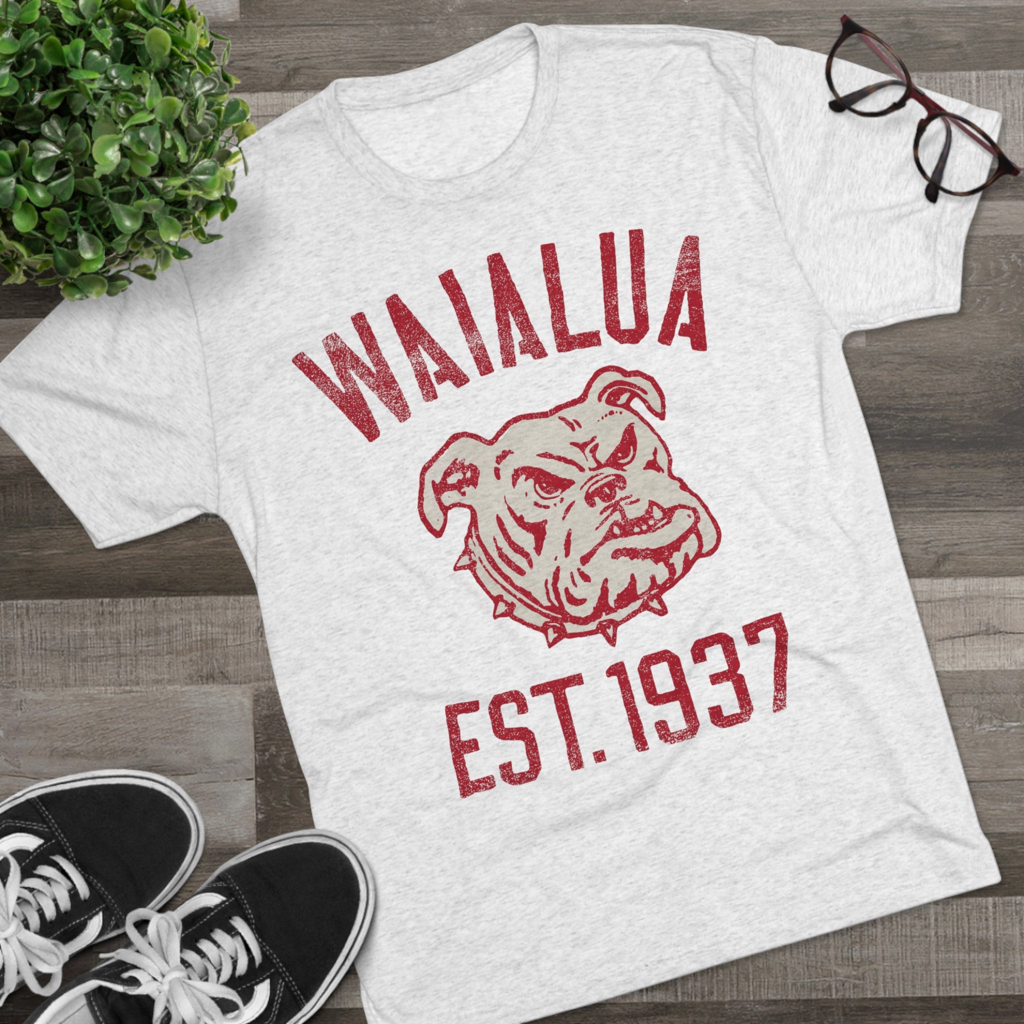 WAIALUA BULLDOGS Custom Triblend