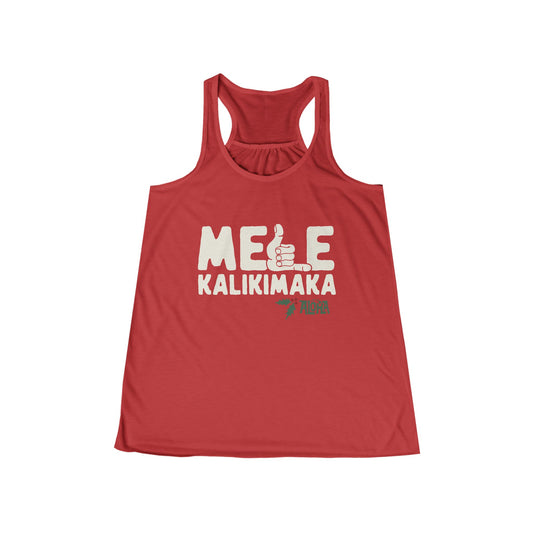 SHAKA KALIKIMAKA Custom Womens Flowy Tank