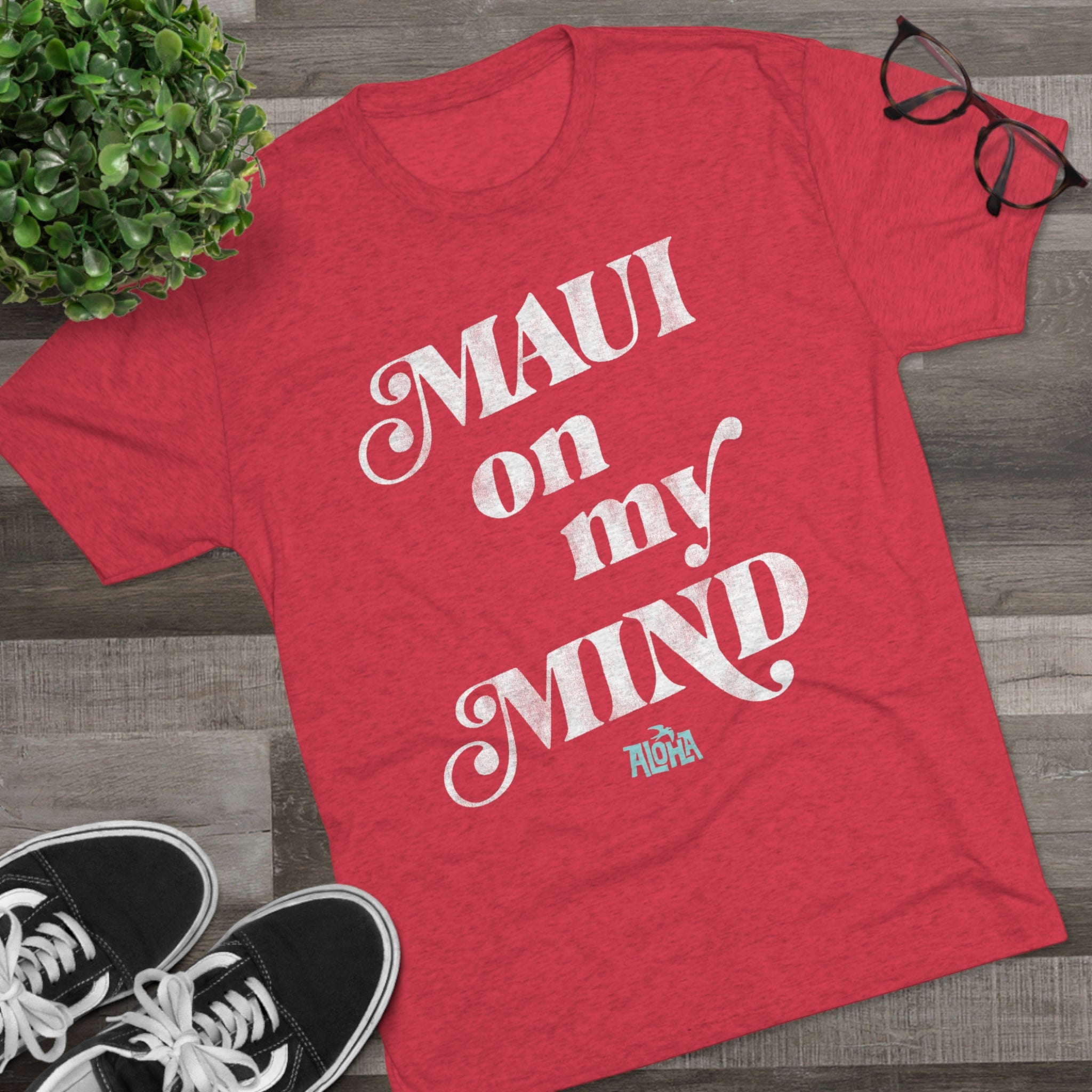 MAUI ON MY MIND Custom Triblend