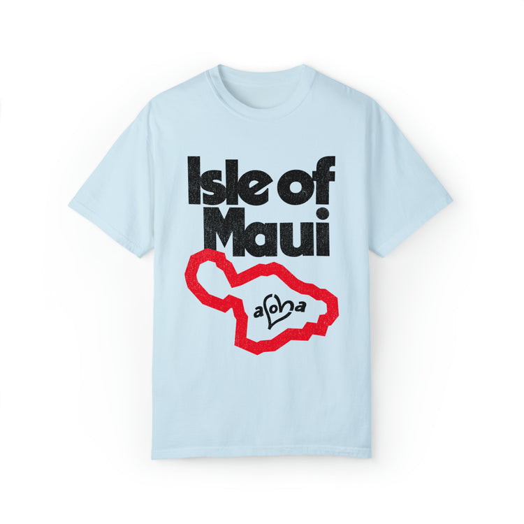 ISLE OF MAUI Custom Garment Dyed Cotton Tee