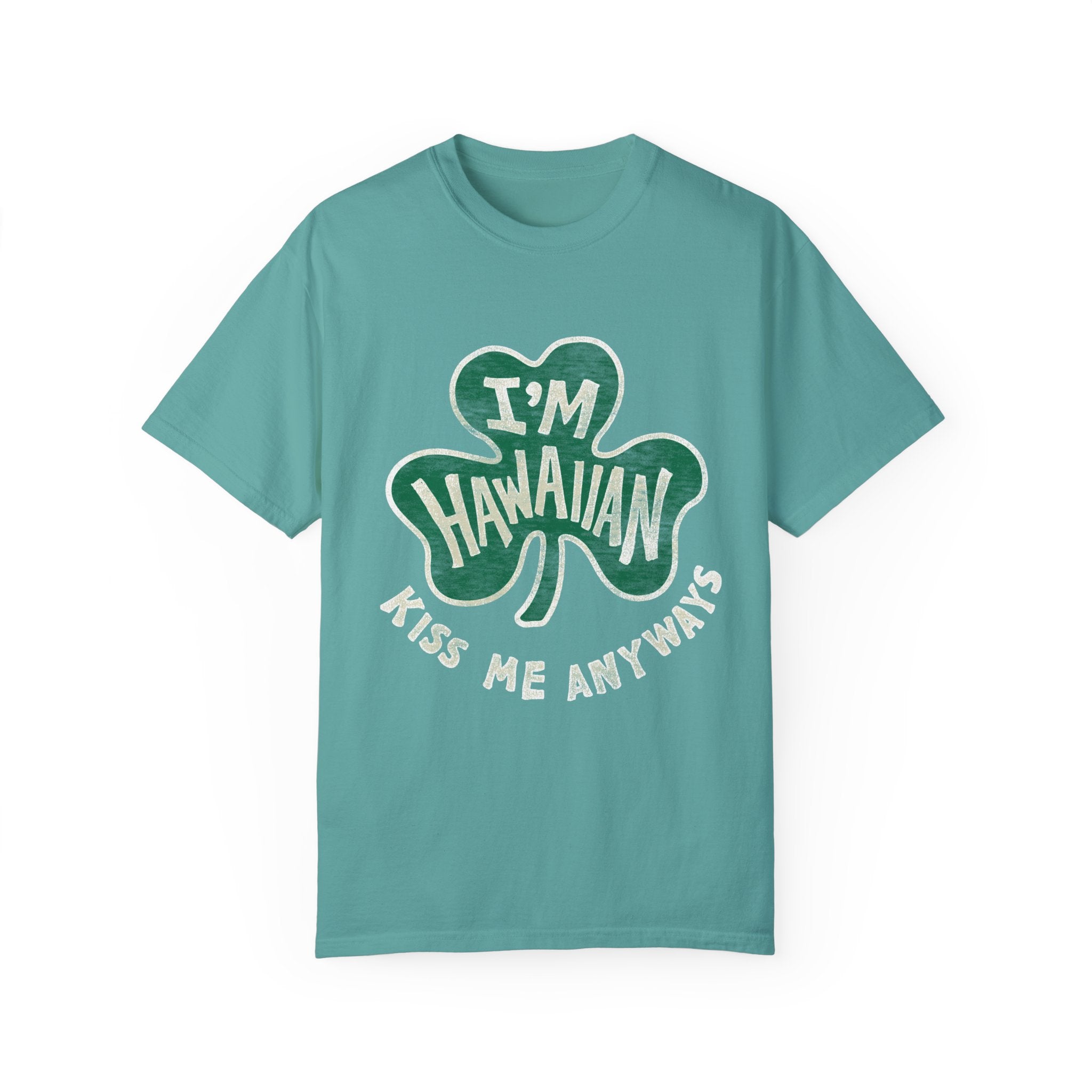 KISS ME Custom Garment Dyed Cotton Tee