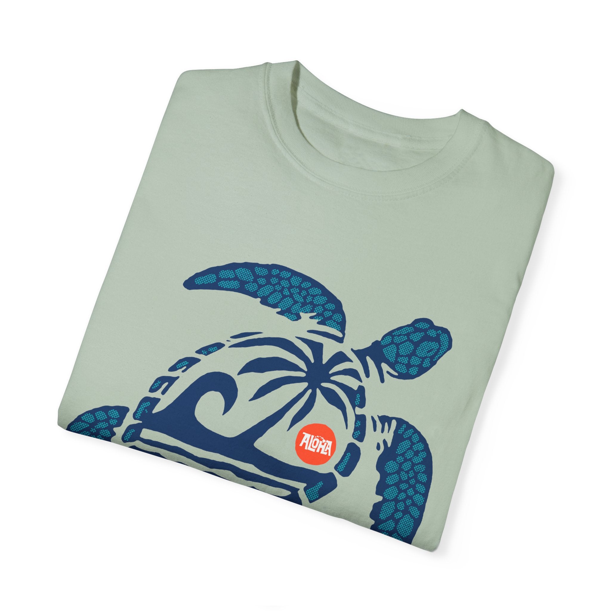 HONU BEACH Custom Garment Dyed Cotton Tee