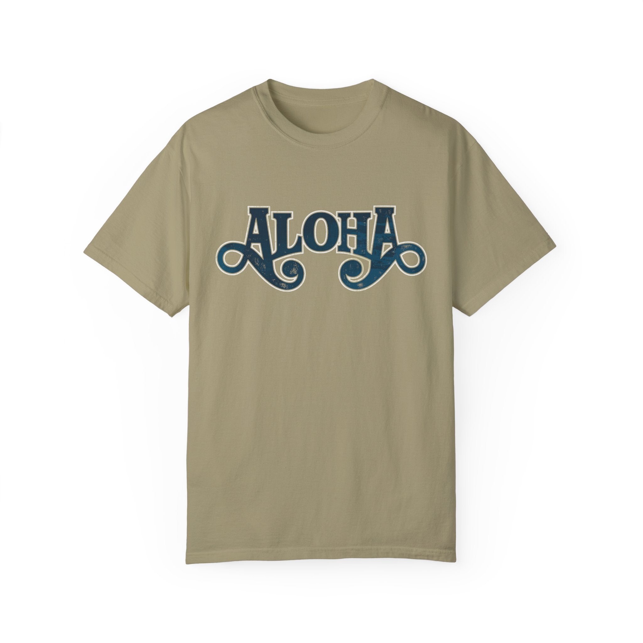 ALOHABAMA Custom Garment Dyed Cotton Tee