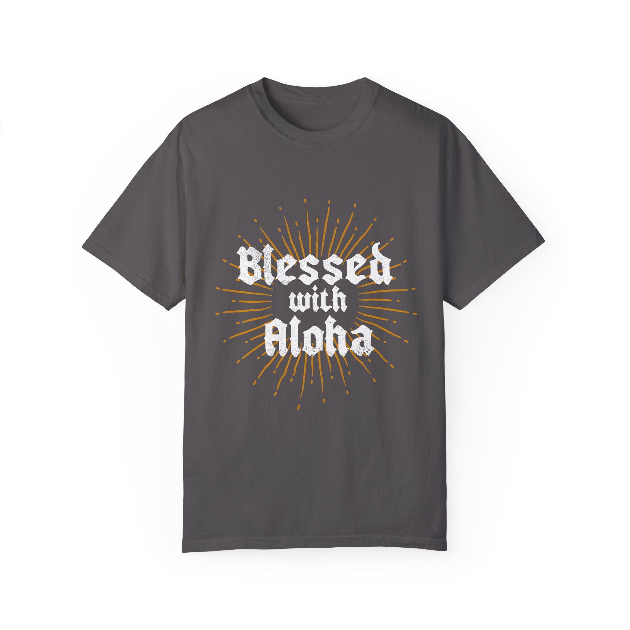 BLESSED Custom Garment Dyed Cotton Tee