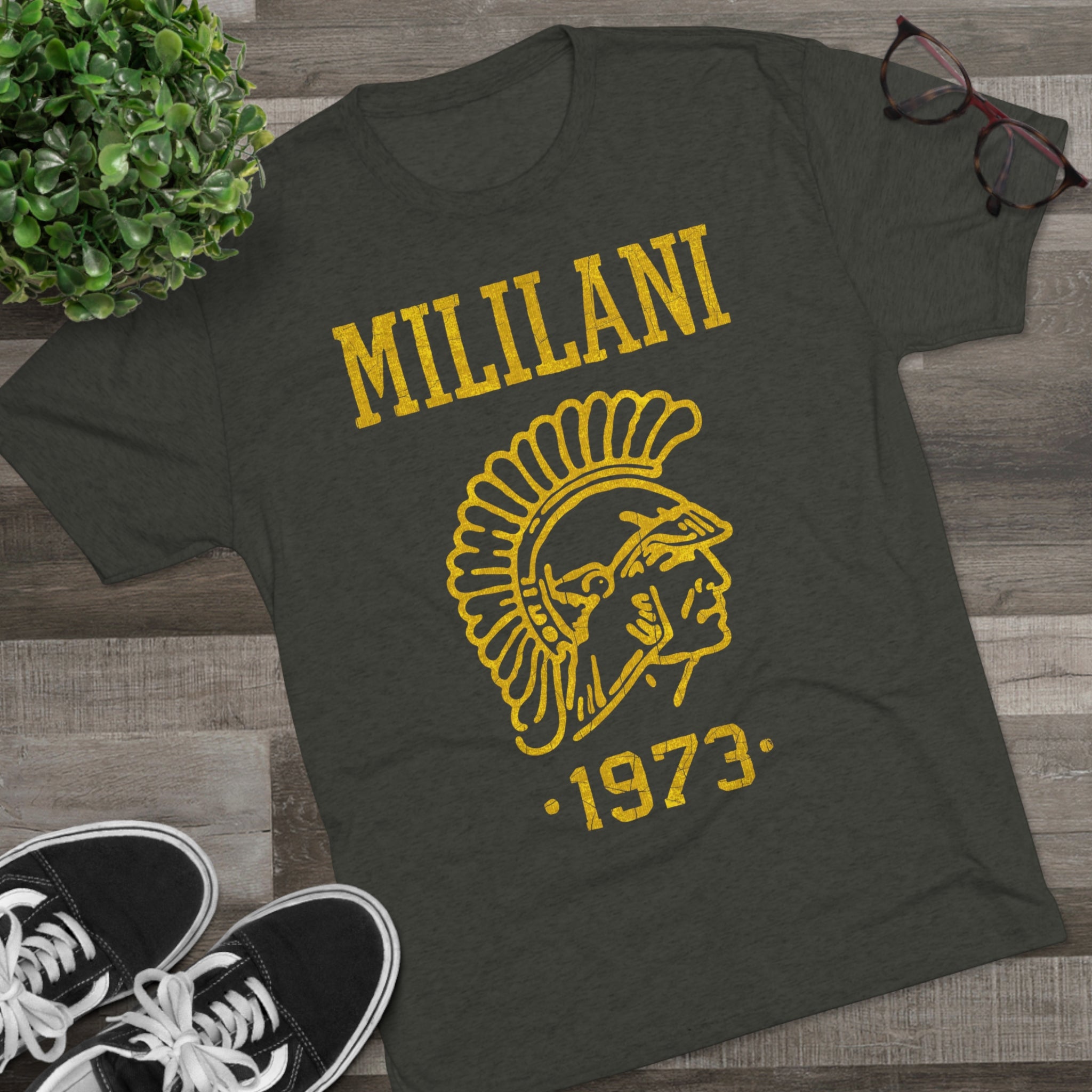 MILILANI TROJANS Custom Triblend