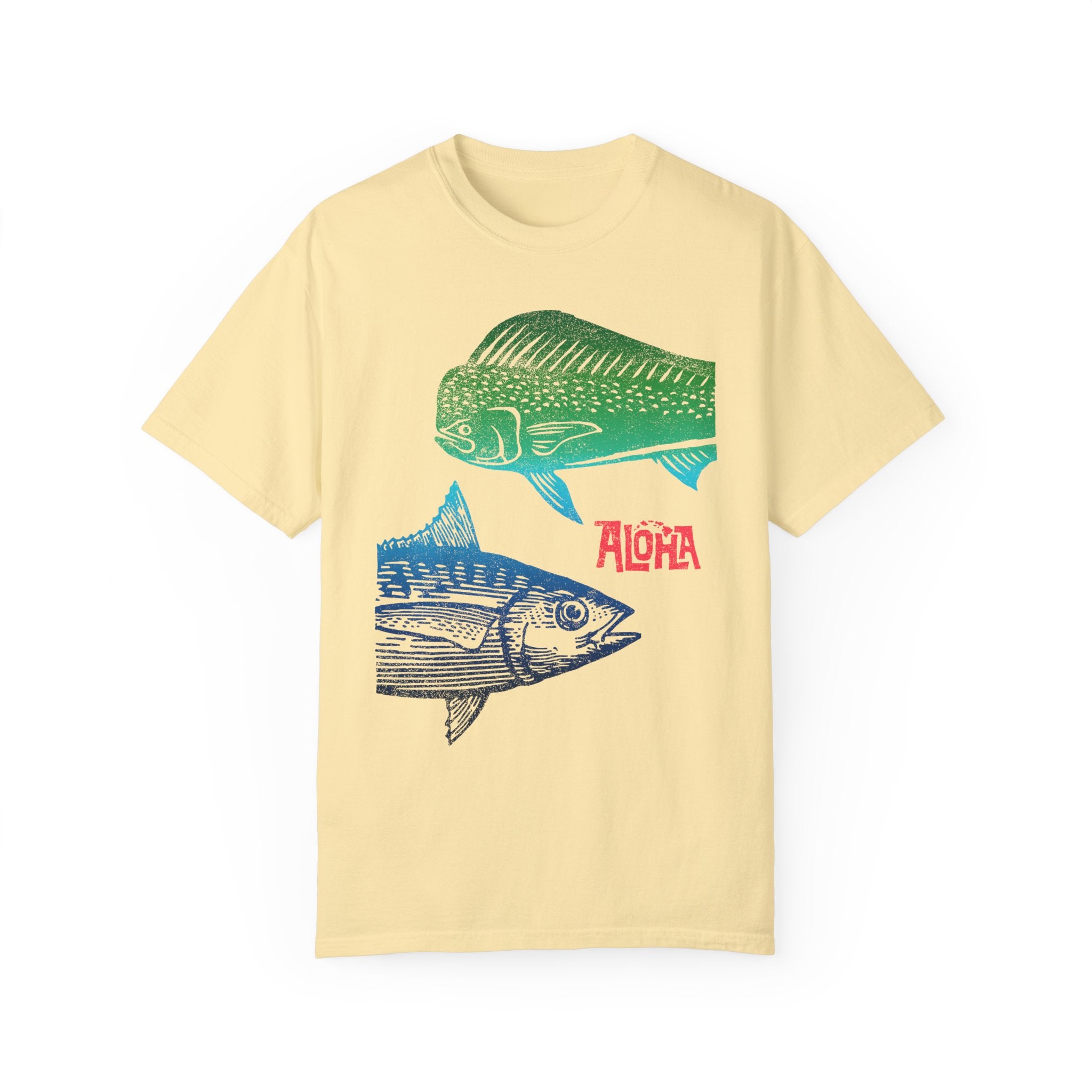 BIG FISH Custom Garment Dyed Cotton Tee