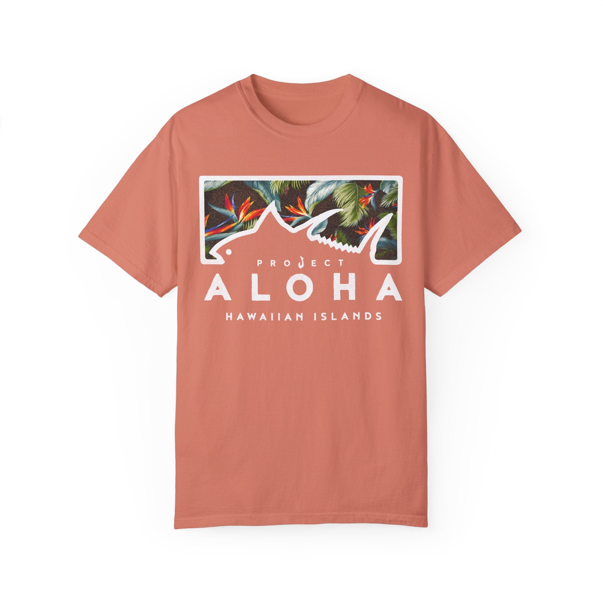 AHI PARADISE Custom Garment Dyed Cotton Tee