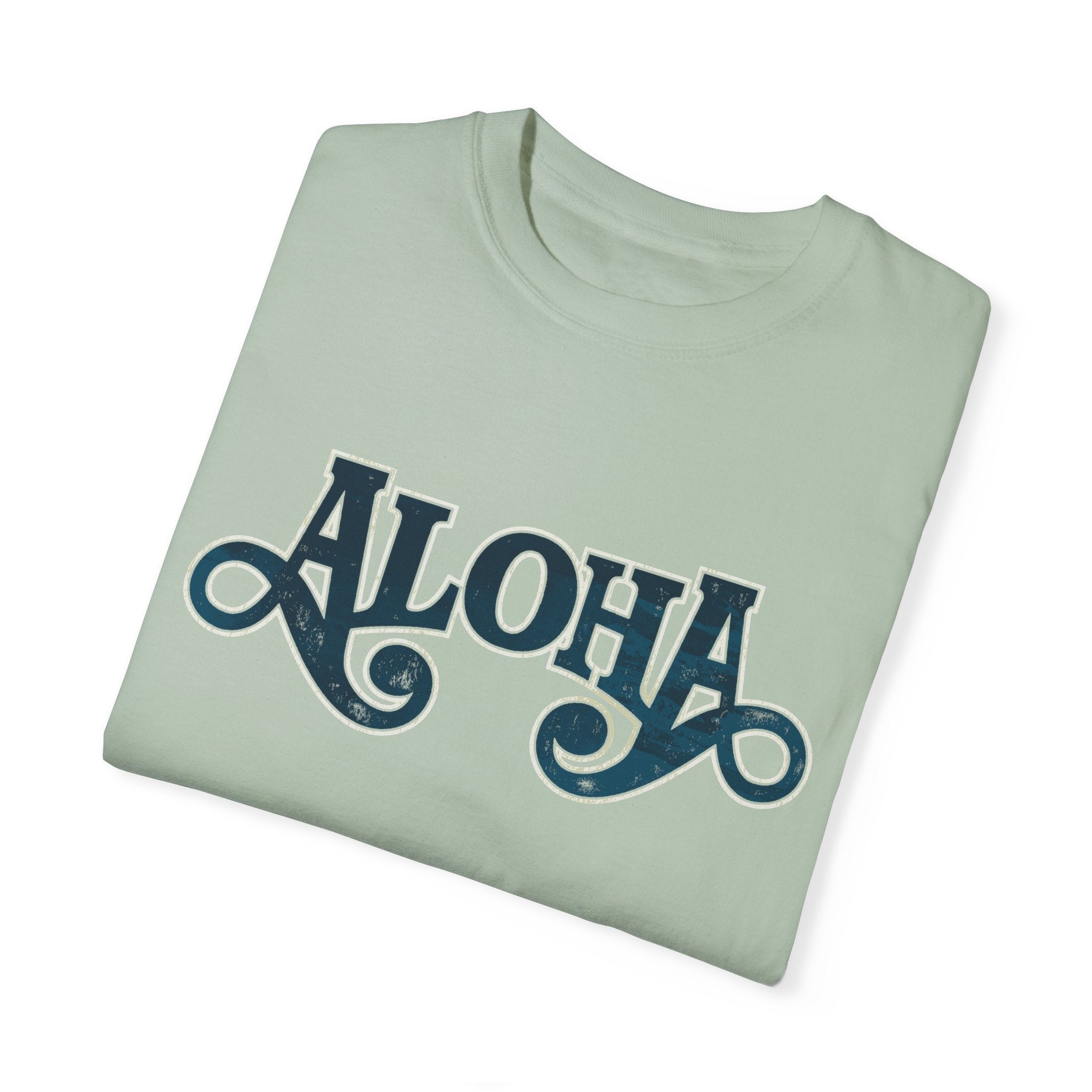 ALOHABAMA Custom Garment Dyed Cotton Tee