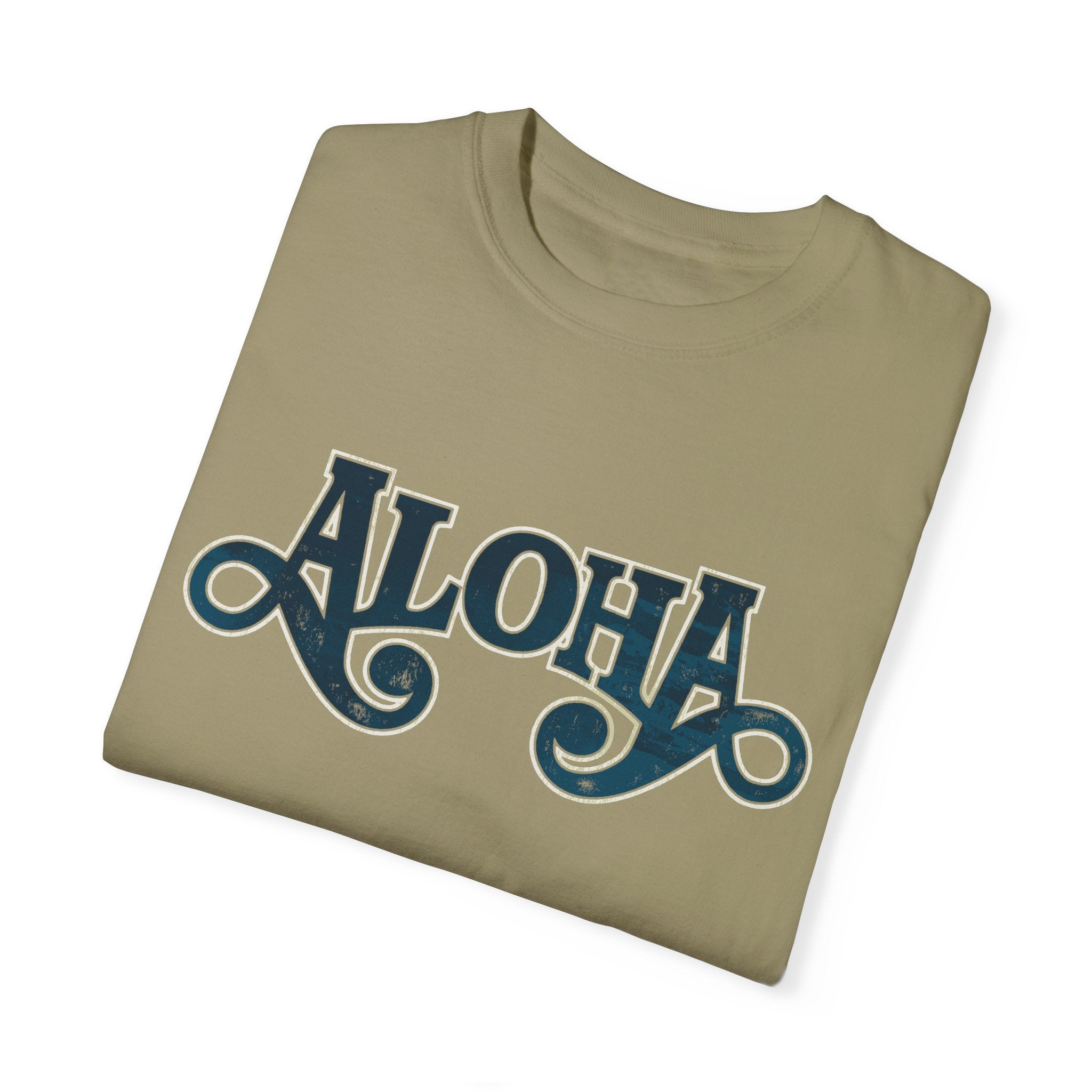 ALOHABAMA Custom Garment Dyed Cotton Tee