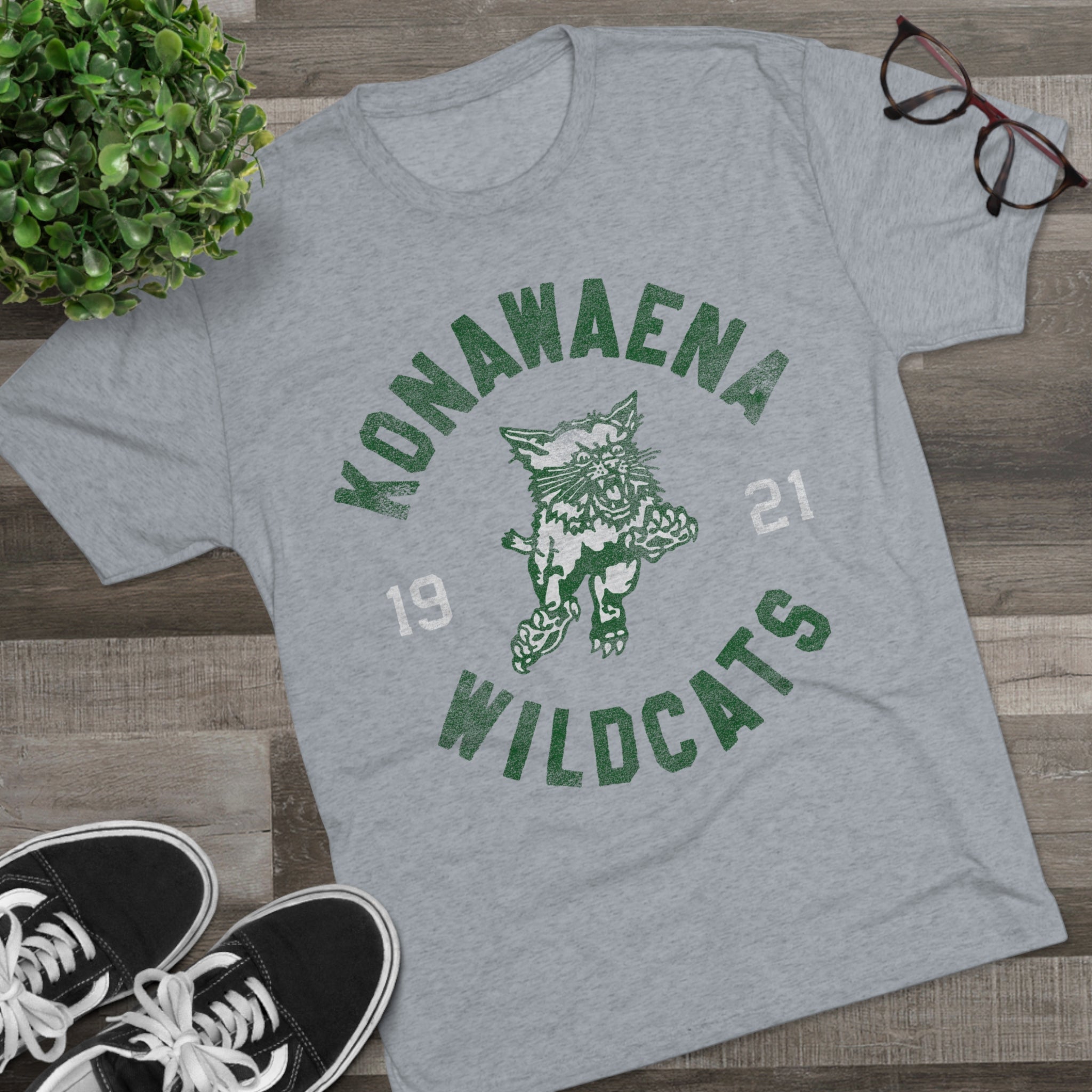 KONAWAENA WILDCATS Custom Triblend