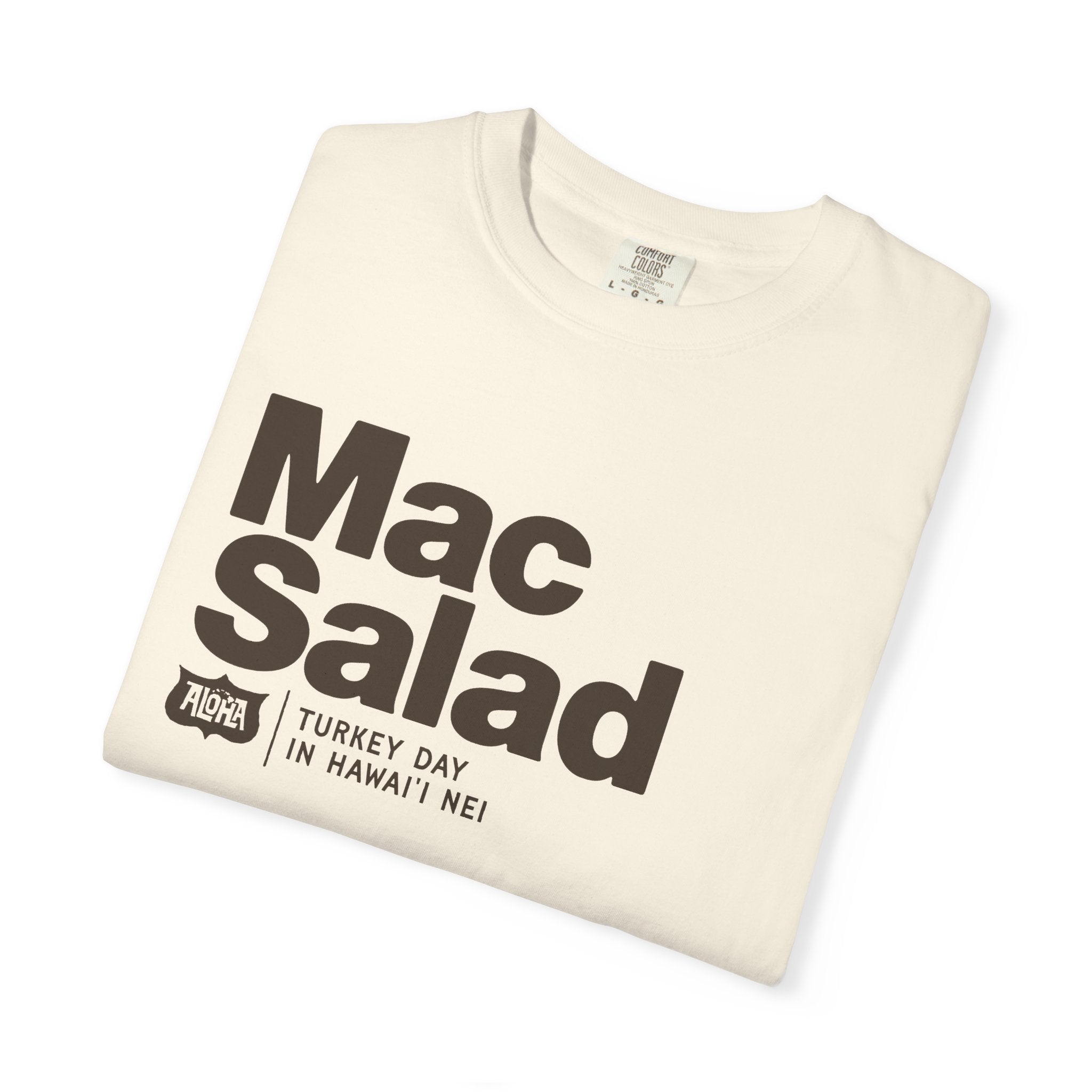 MAC SALAD Custom Garment Dyed Cotton Tee