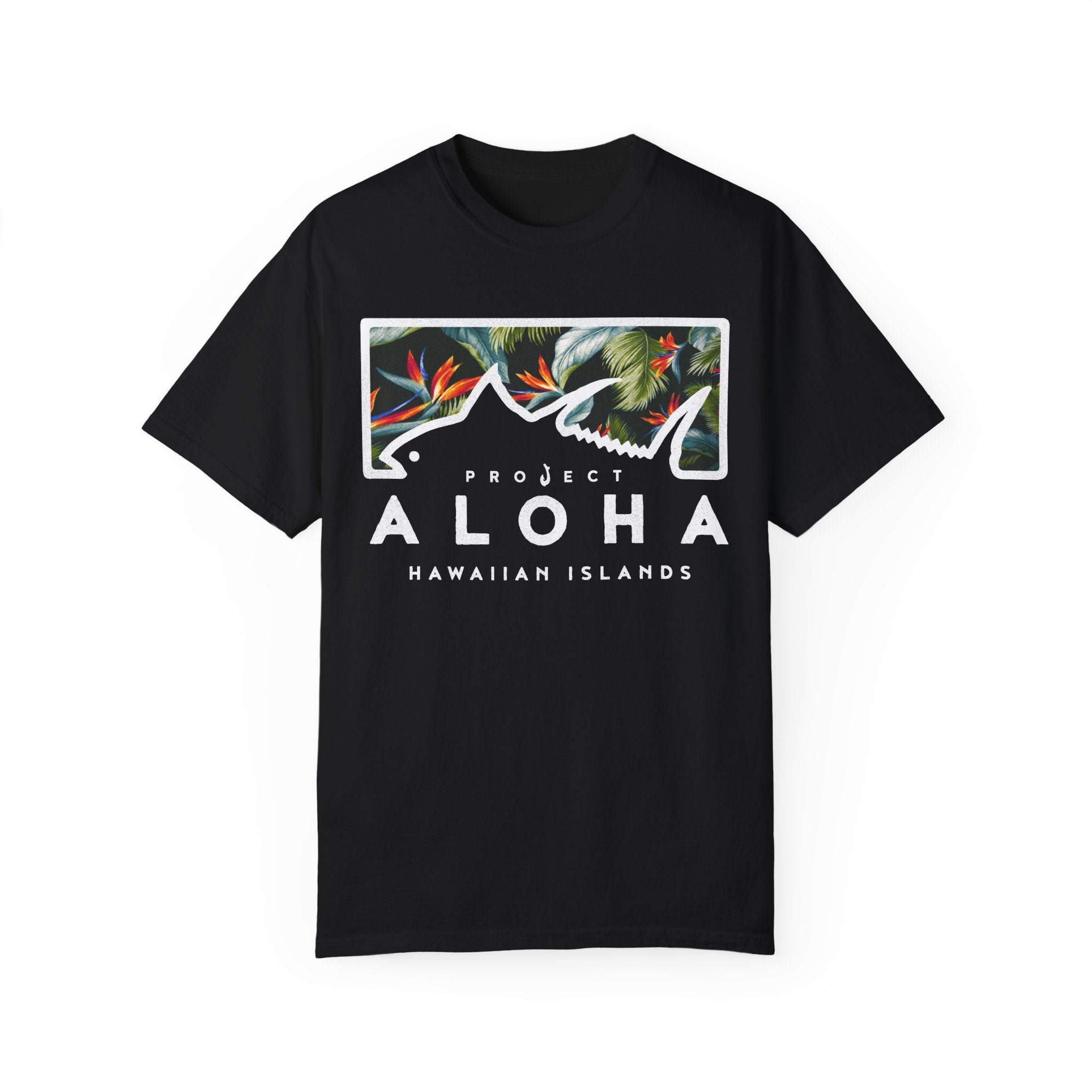 AHI PARADISE Custom Garment Dyed Cotton Tee