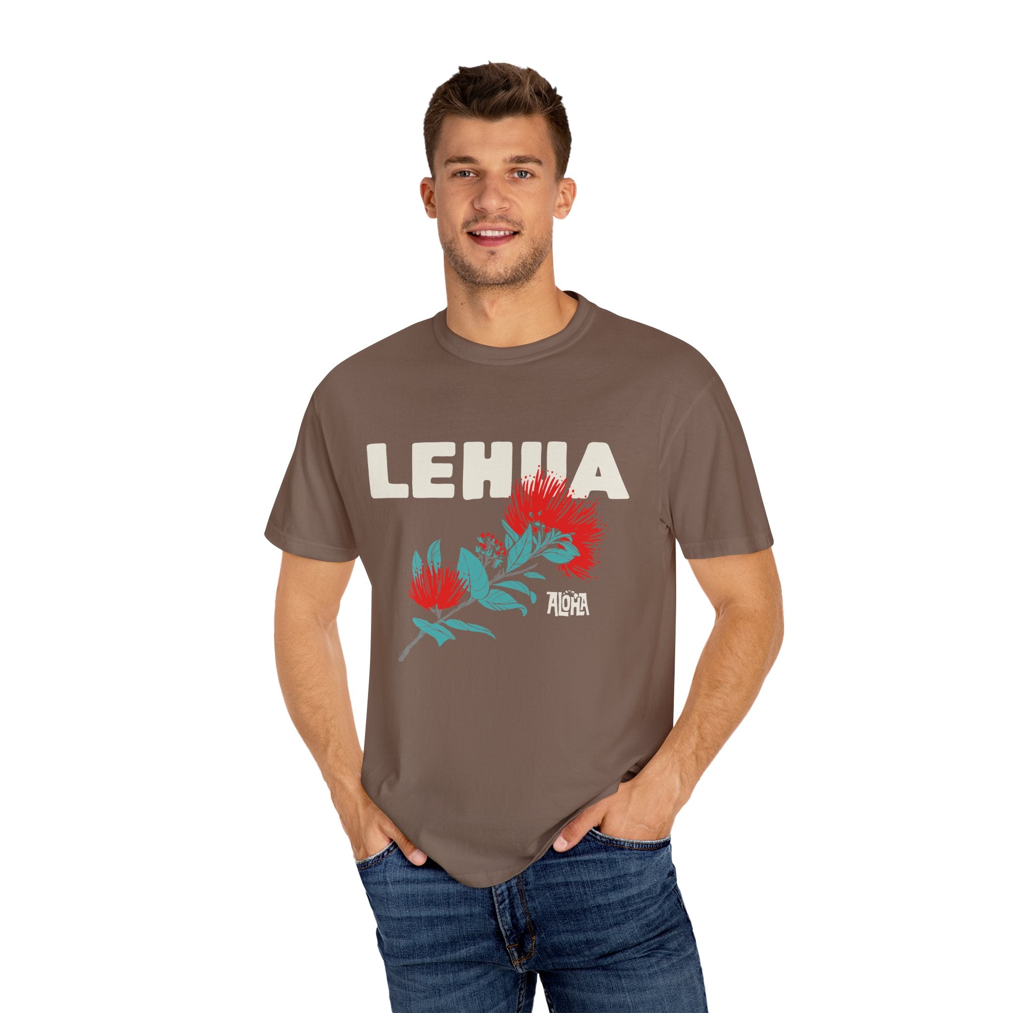 LEHUA Custom Garment Dyed Cotton Tee