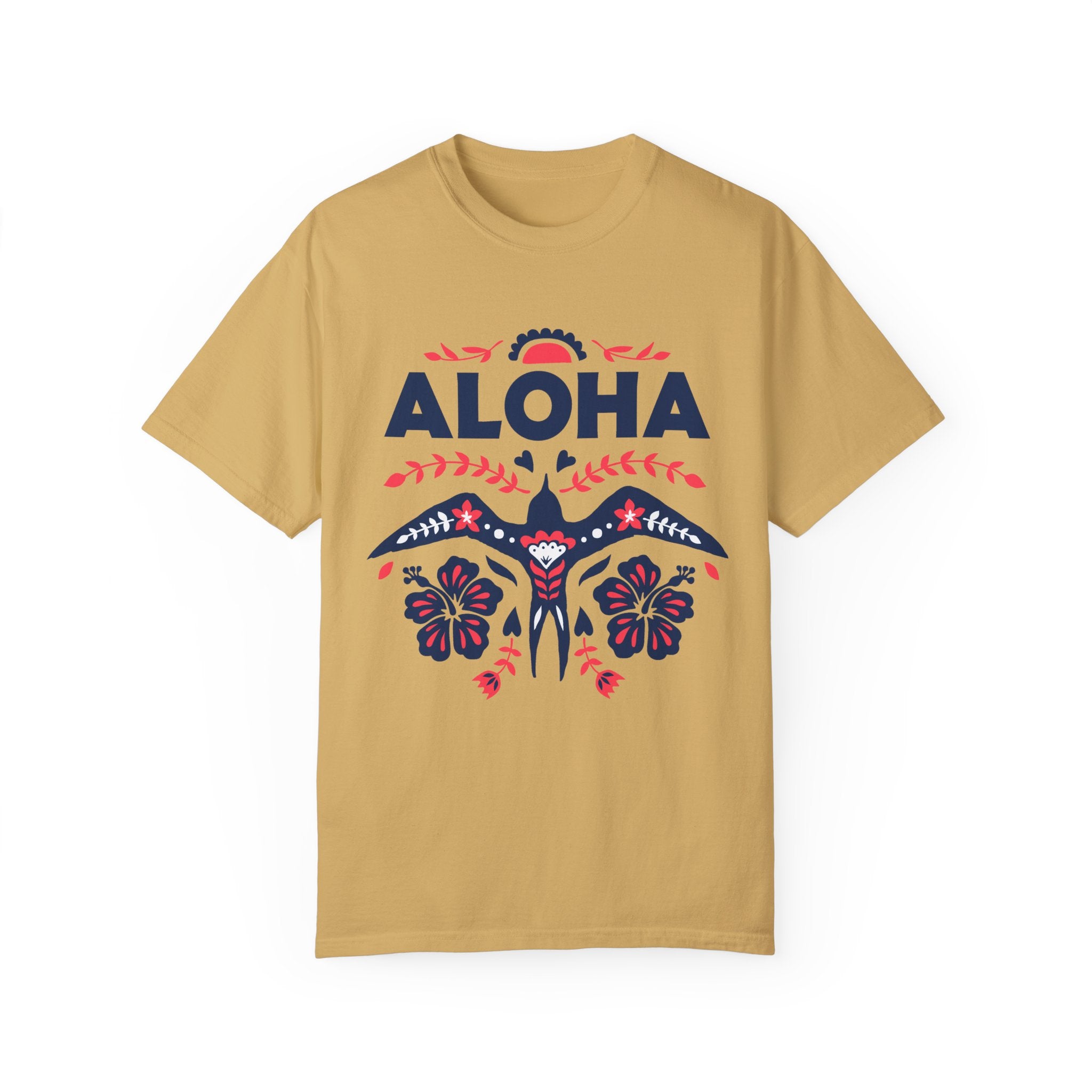 IWALOHA Custom Garment Dyed Cotton Tee