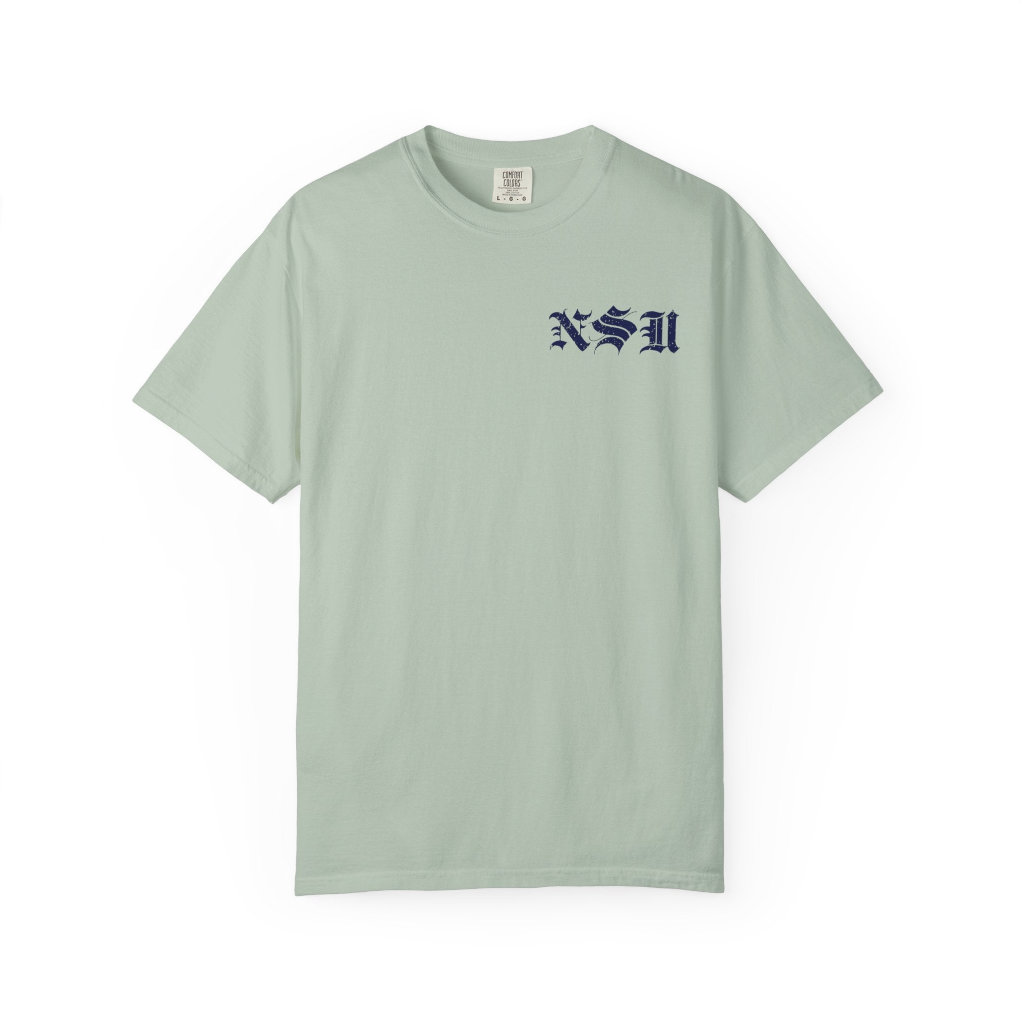 HB VOYAGE (Blue) Custom Garment Dyed Cotton Tee